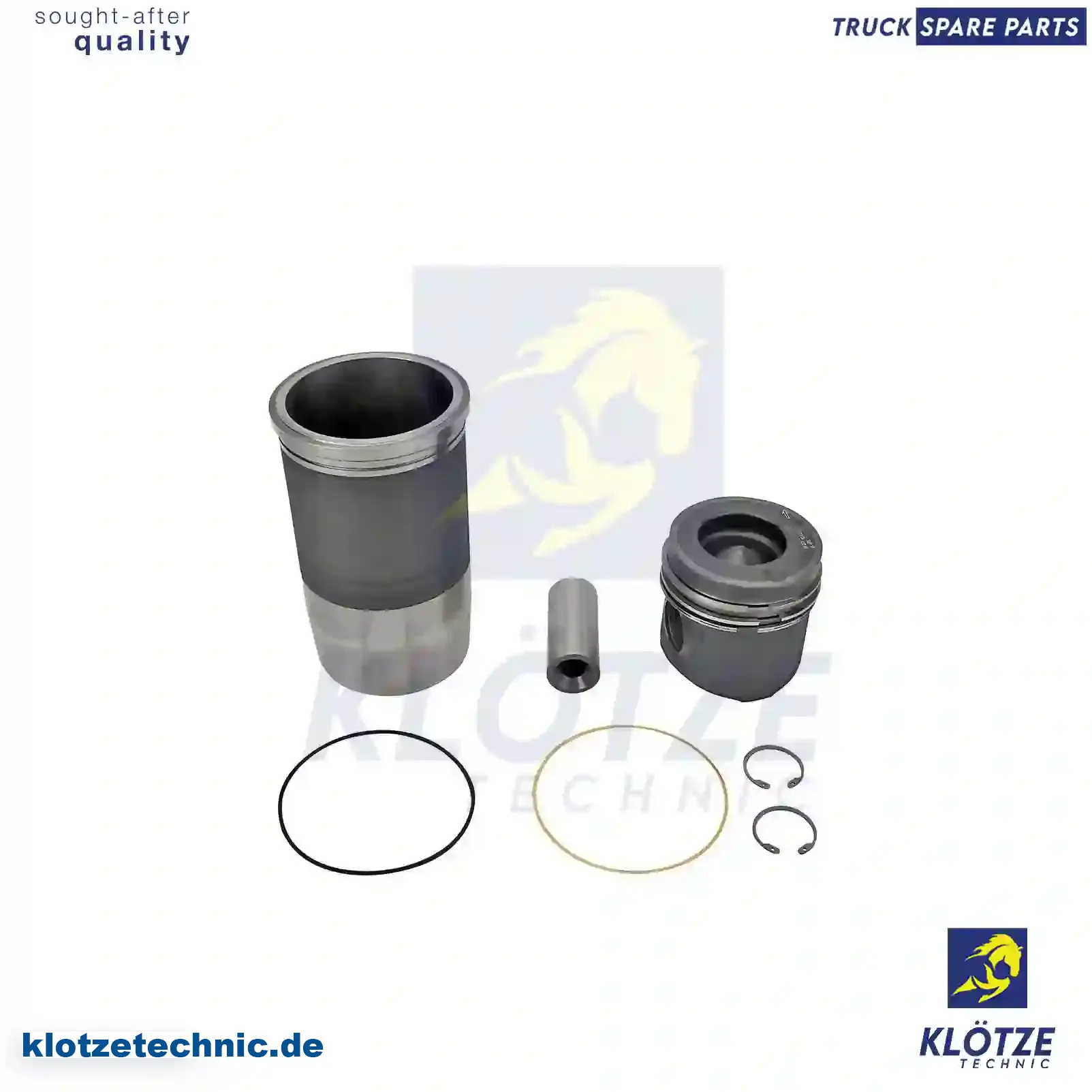 Piston With Liner 4420301237, 4420302237, 4420303037, 4420301237, 4420302237, 4420303037 || Klötze Technic Automotive Air Brake Systems