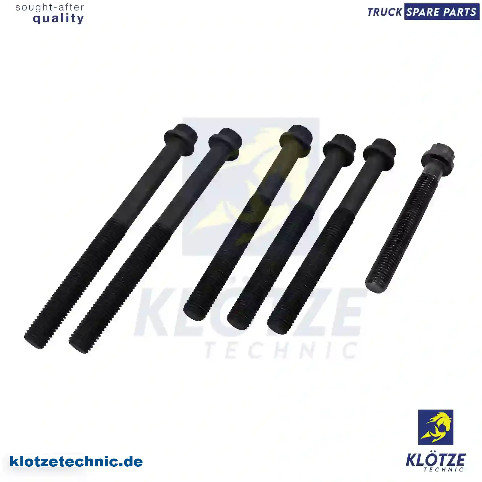Cylinder Head Screw Kit 4229900201S, 4229900301S, 4229900401S, 4229900201S, 4229900301S, 4229900401S || Klötze Technic Automotive Air Brake Systems