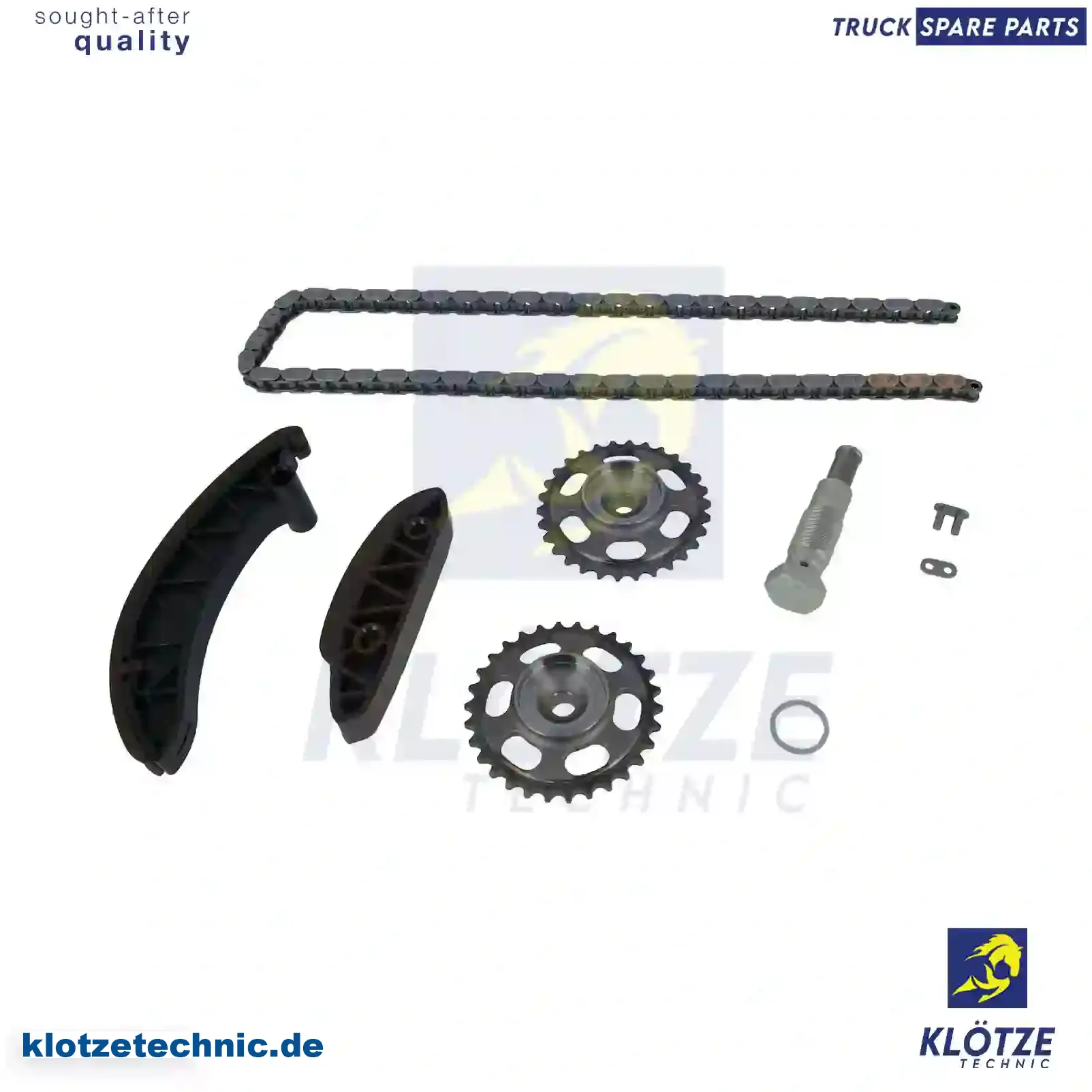 Timing Chain Kit, With Chain Lock 0009938276S, 0009938276S || Klötze Technic Automotive Air Brake Systems
