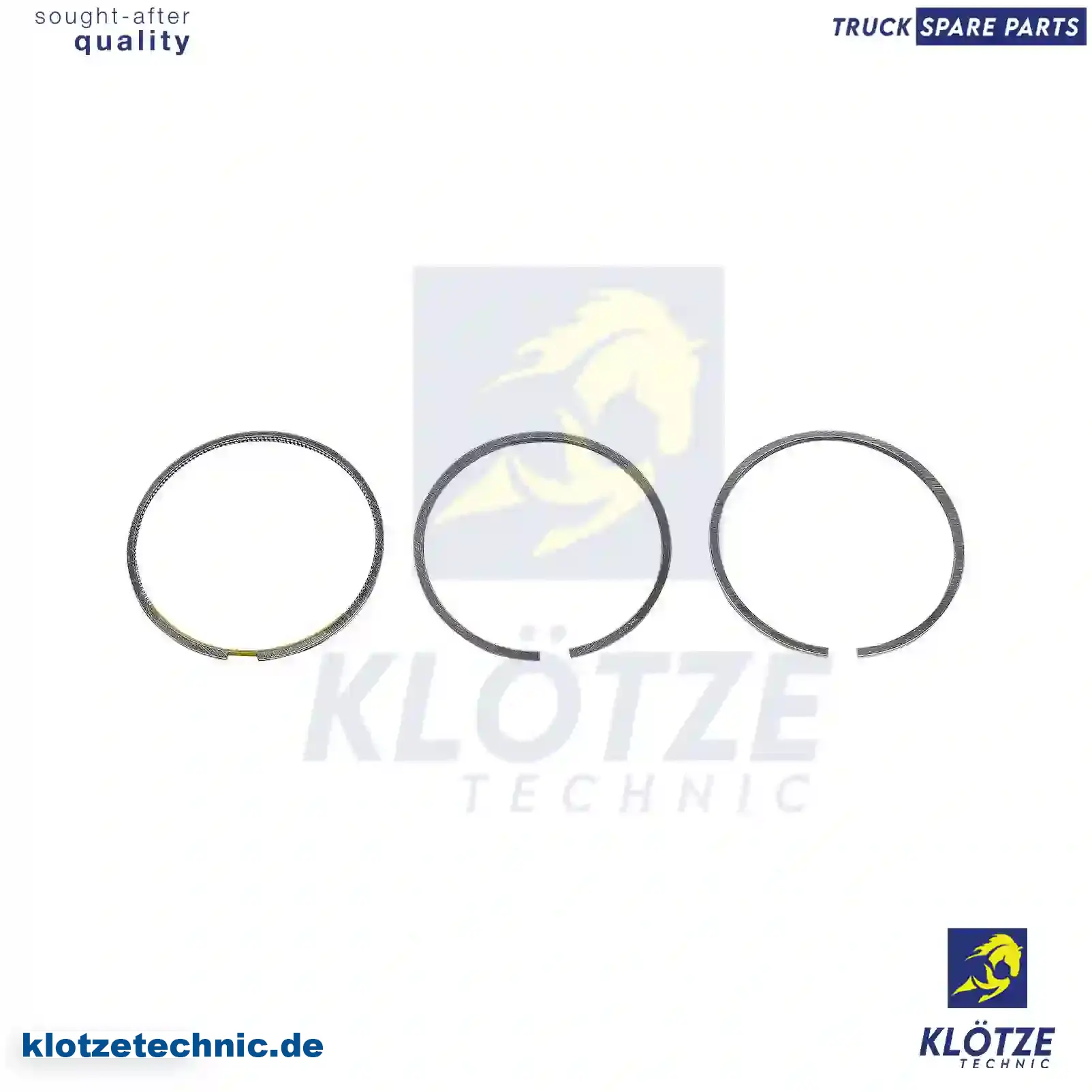 Piston Ring Kit 6110300024, 6110300324, 6460300324, ZG01892-0008, 6110300024, 6110300324, 6460300324, ZG01892-0008 || Klötze Technic Automotive Air Brake Systems