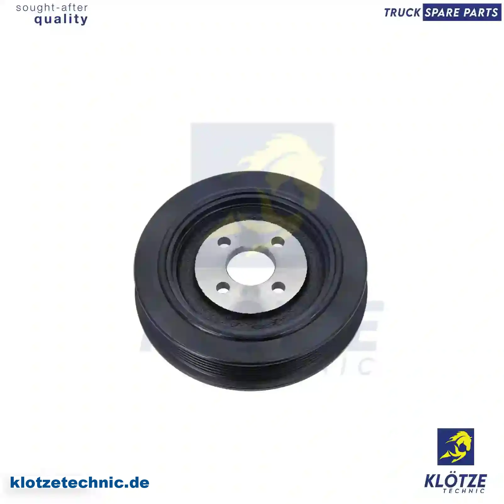 Pulley, Crankshaft 0515H3, ,, 0515H3, , || Klötze Technic Automotive Air Brake Systems