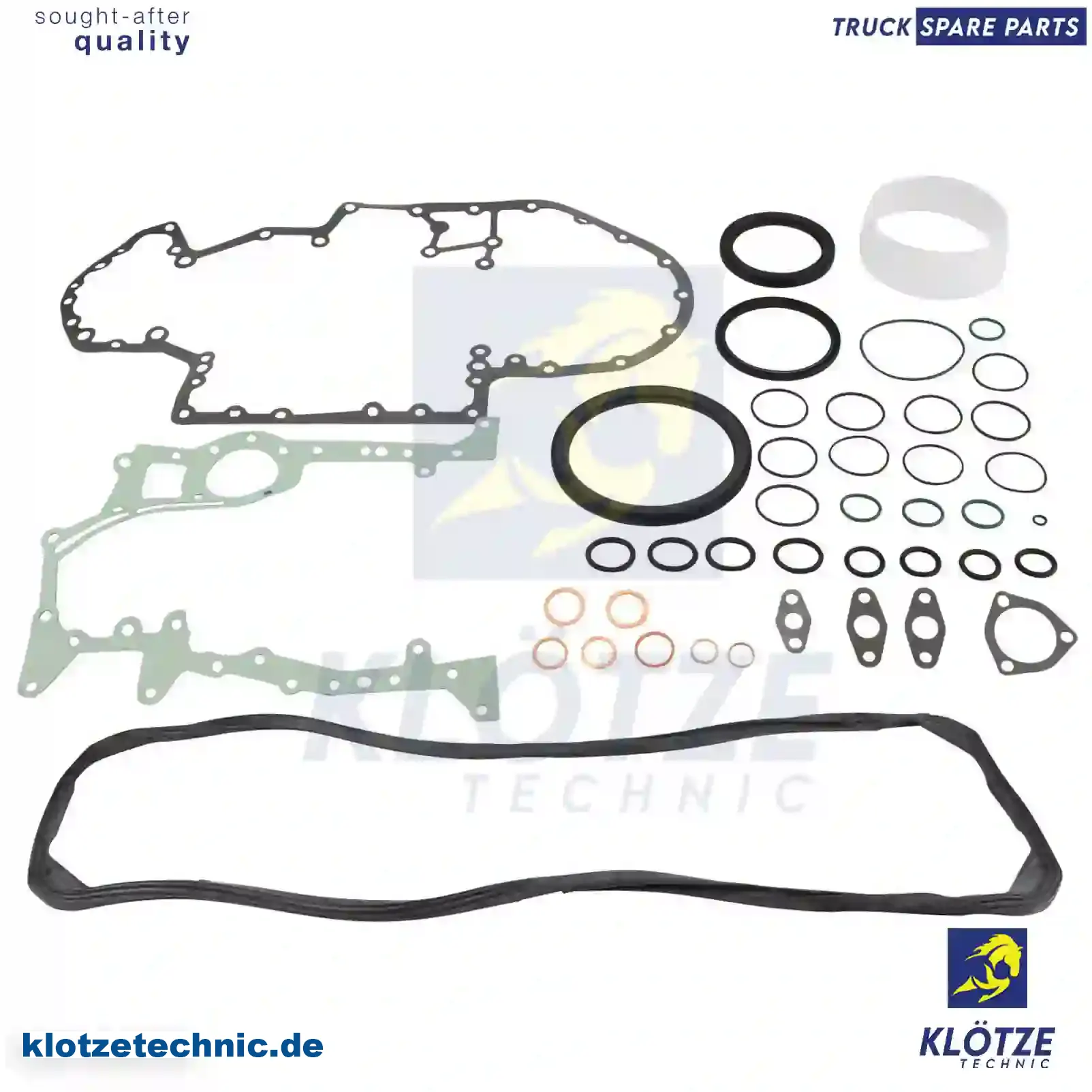 Gasket Kit, Crankcase 0683191, 683191, ZG01333-0008, 0683191, 683191, ZG01333-0008 || Klötze Technic Automotive Air Brake Systems