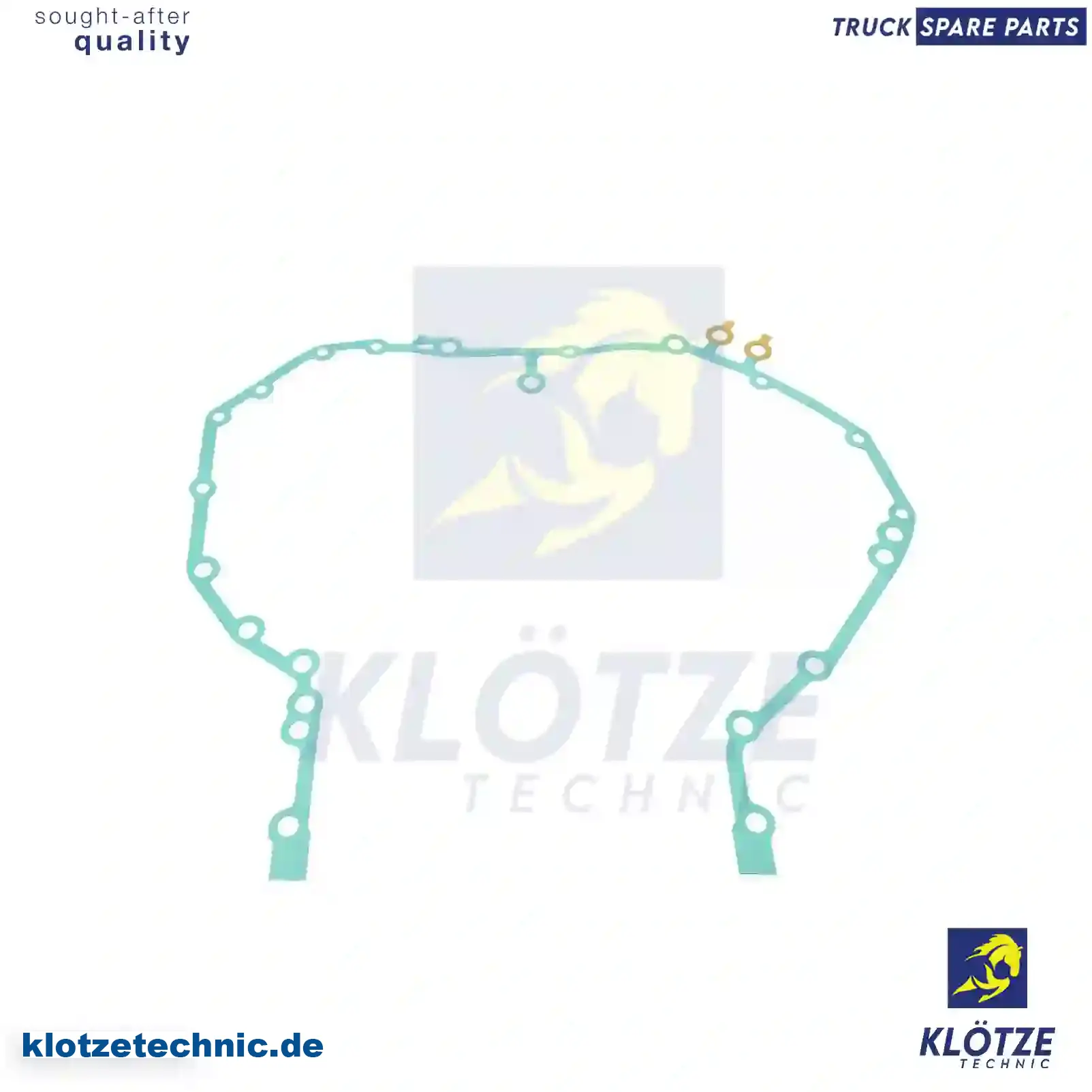 Gasket, Flywheel Housing 1424397, 1505507, 505507, ZG01204-0008, 1424397, 1505507, 505507, ZG01204-0008 || Klötze Technic Automotive Air Brake Systems