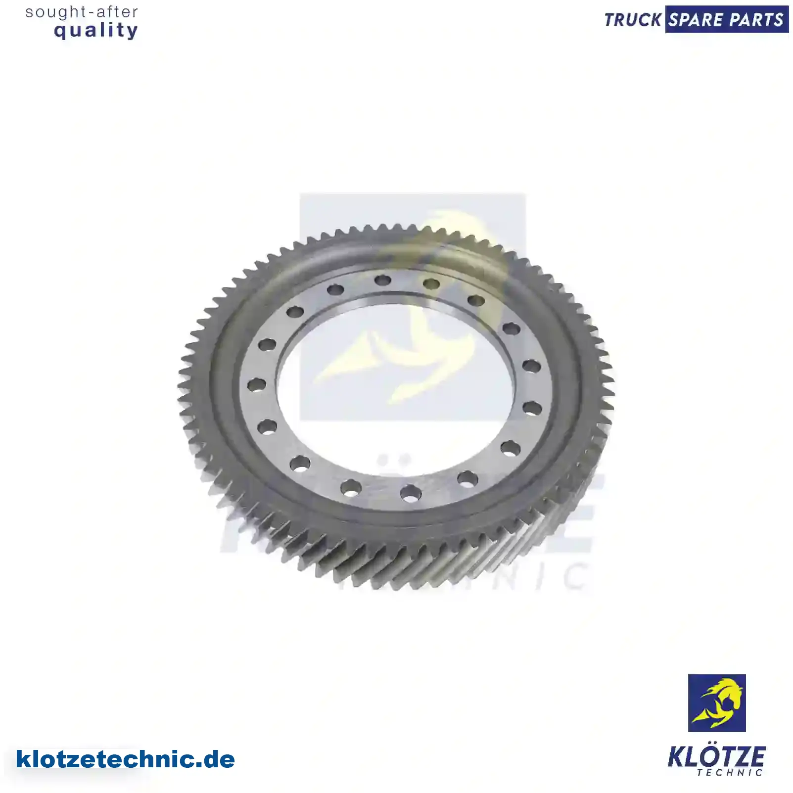 Ring Gear 55207885, 55207885 || Klötze Technic Automotive Air Brake Systems