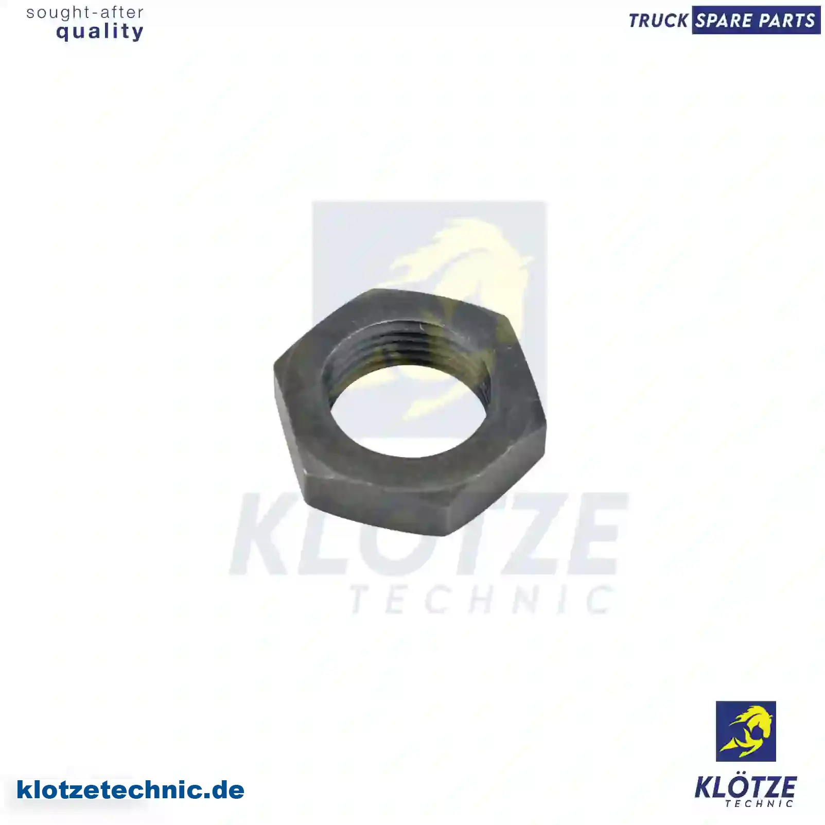 Nut 51905010049, 3129900251, 4229900051, ZG01664-0008, 51905010049, 3129900251, 4229900051, ZG01664-0008 || Klötze Technic Automotive Air Brake Systems
