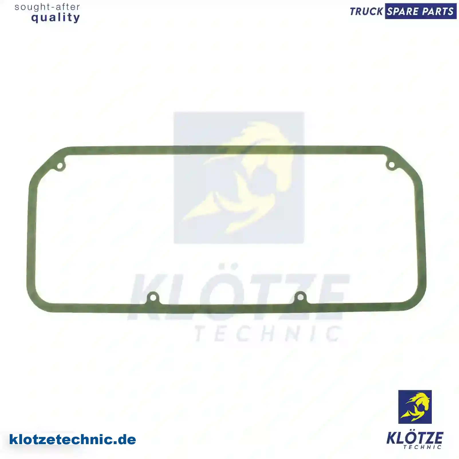 Valve Cover Gasket 0241103, 0750121, 241103, 750121, 0241103, 0750121, 241103, 750121 || Klötze Technic Automotive Air Brake Systems