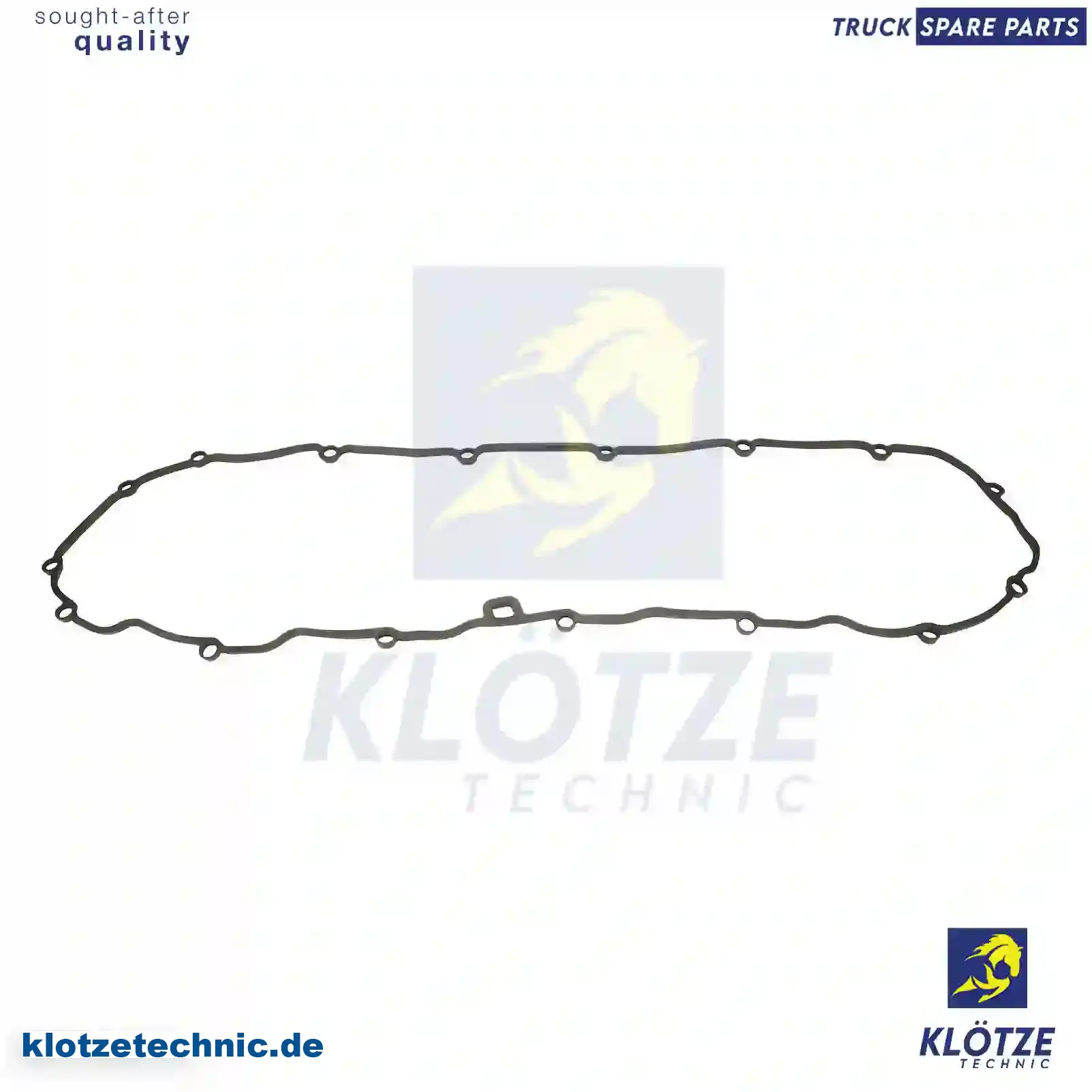 Valve Cover Gasket 1656305, ZG02244-0008, 1656305, ZG02244-0008 || Klötze Technic Automotive Air Brake Systems