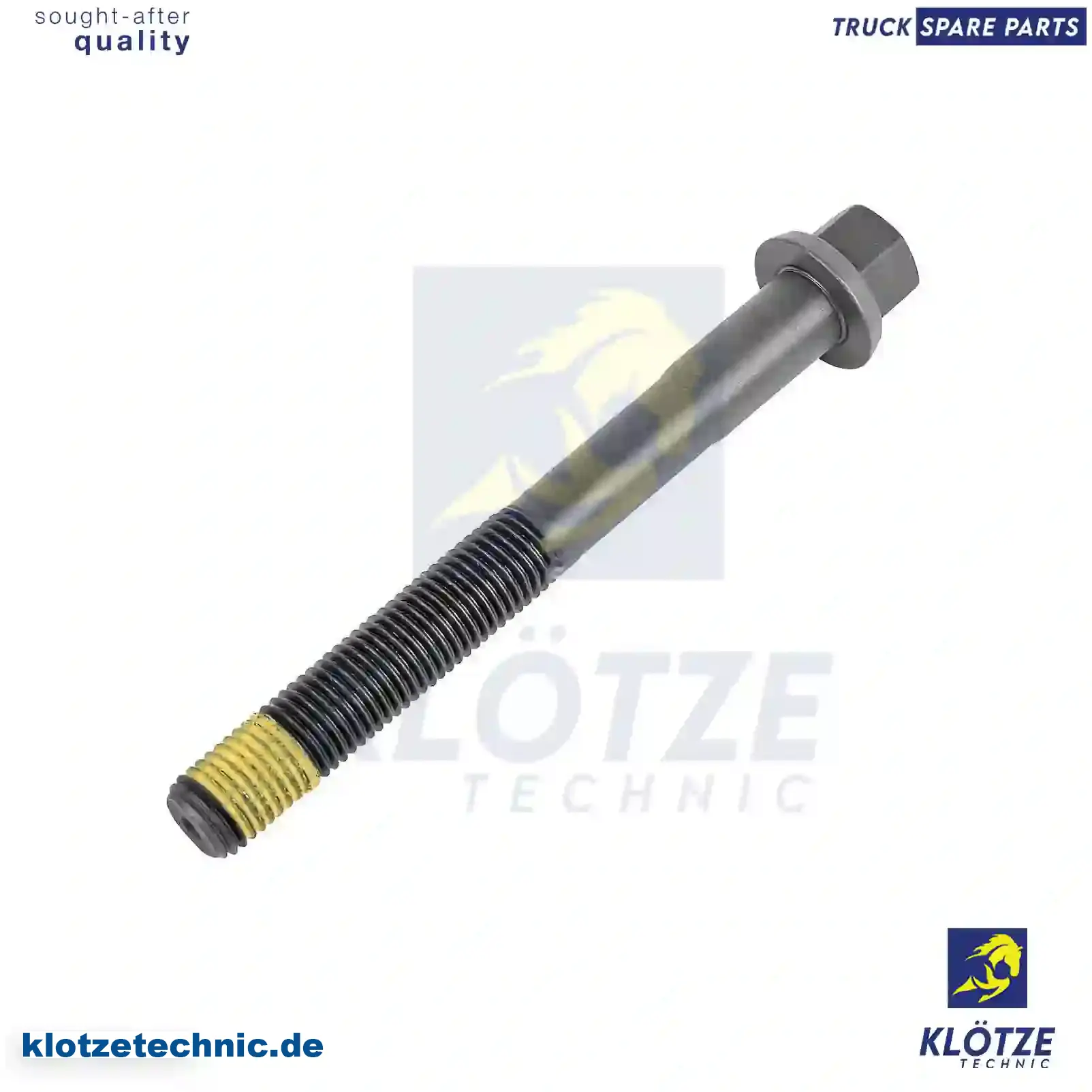 Cylinder Head Screw 1448810, 1623224, 1655456, 1698230, ZG01072-0008, 1448810, 1623224, 1655456, 1698230, ZG01072-0008 || Klötze Technic Automotive Air Brake Systems