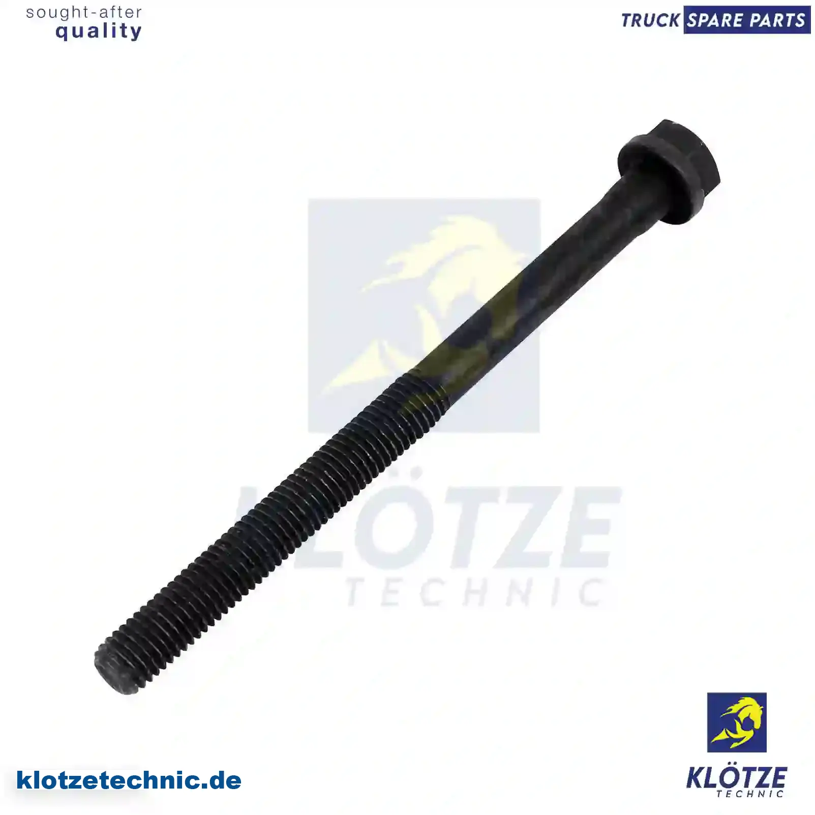 Cylinder Head Screw 1689271, 1822941, 1689271, 1822941 || Klötze Technic Automotive Air Brake Systems