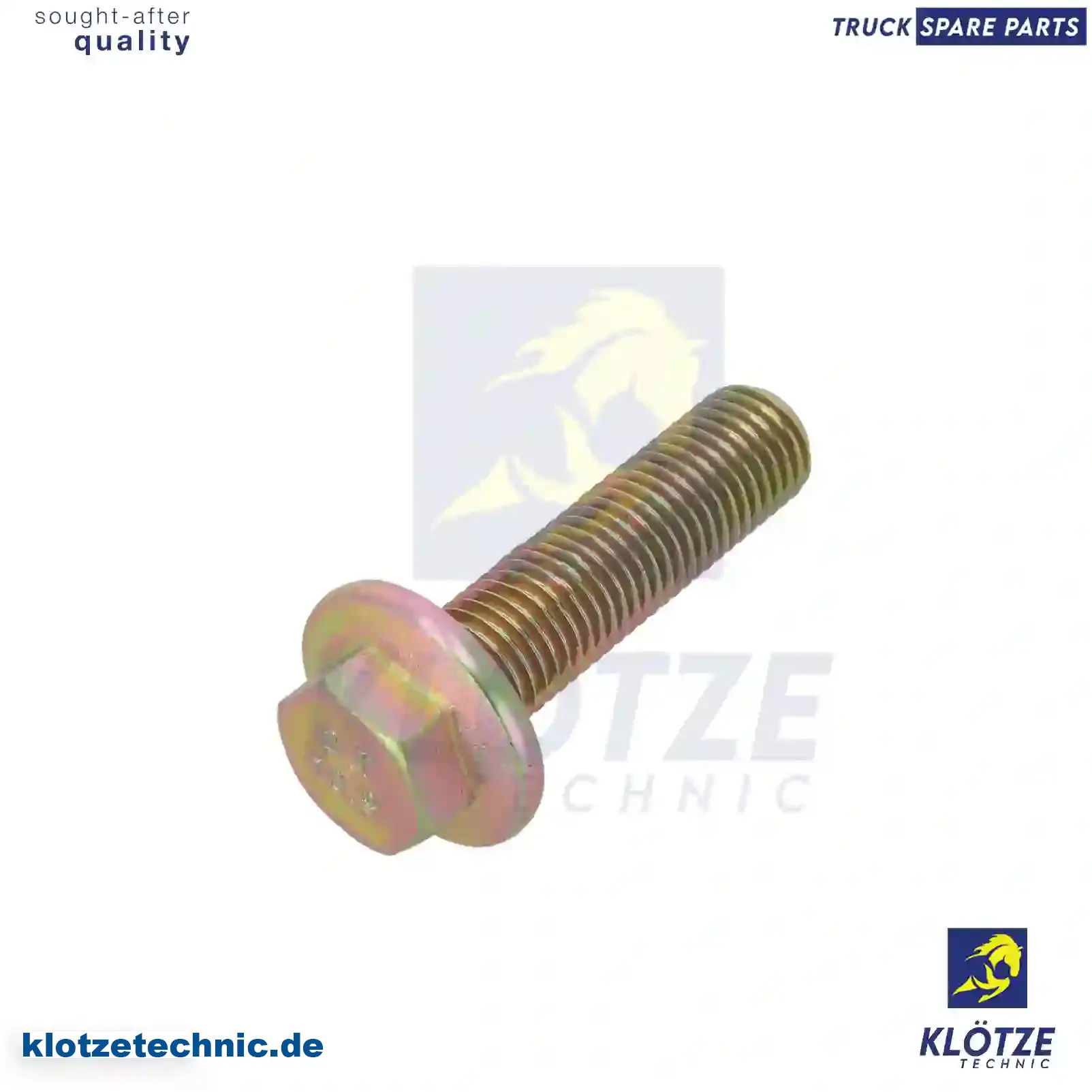 Screw, Flywheel 1374298, ZG01967-0008, , ,, 1374298, ZG01967-0008, , , || Klötze Technic Automotive Air Brake Systems