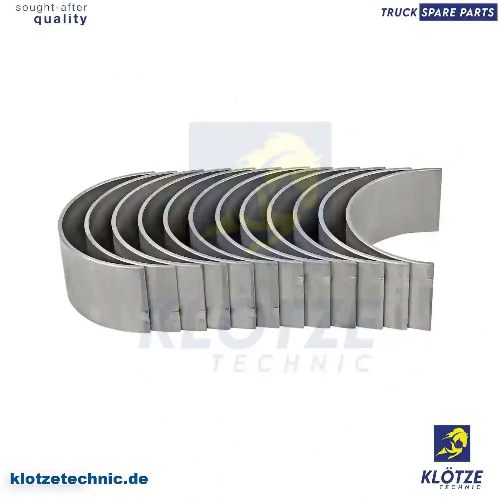 Con Rod Bearing Kit 1372561, 1372561S, 1457000, 1457000S, 1621000, 1621000S, ZG02550-0008, 1372561, 1372561S, 1457000, 1457000S, 1621000, 1621000S, ZG02550-0008 || Klötze Technic Automotive Air Brake Systems