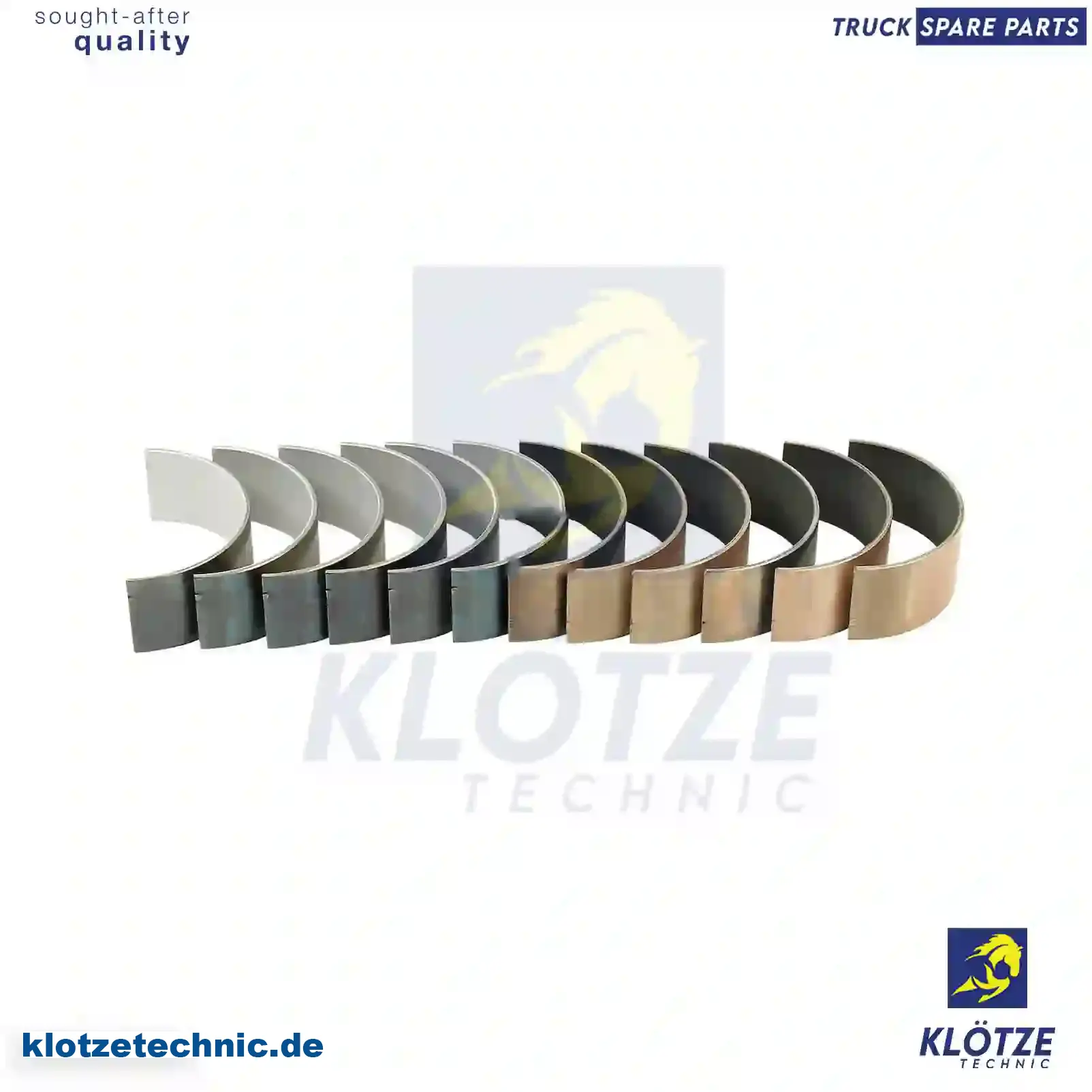 Con Rod Bearing Kit 1624847, 1624847S, 1655712, 1858819, 1624847, 1624847S, 1655712, 1858819 || Klötze Technic Automotive Air Brake Systems