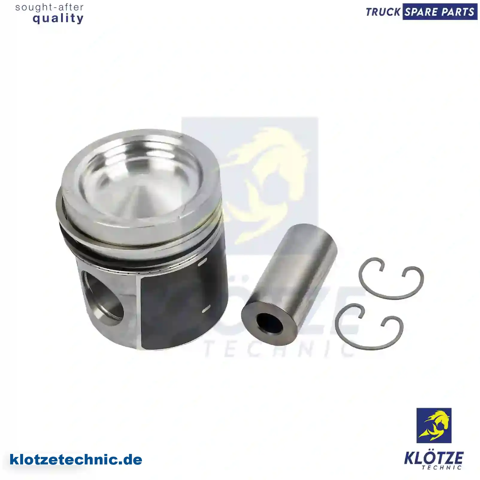 Piston, Complete With Rings 1398784, 1398785, 1451780, 1619840, 1667606, 1747549, 1398784, 1398785, 1451780, 1619840, 1667606, 1747549 || Klötze Technic Automotive Air Brake Systems
