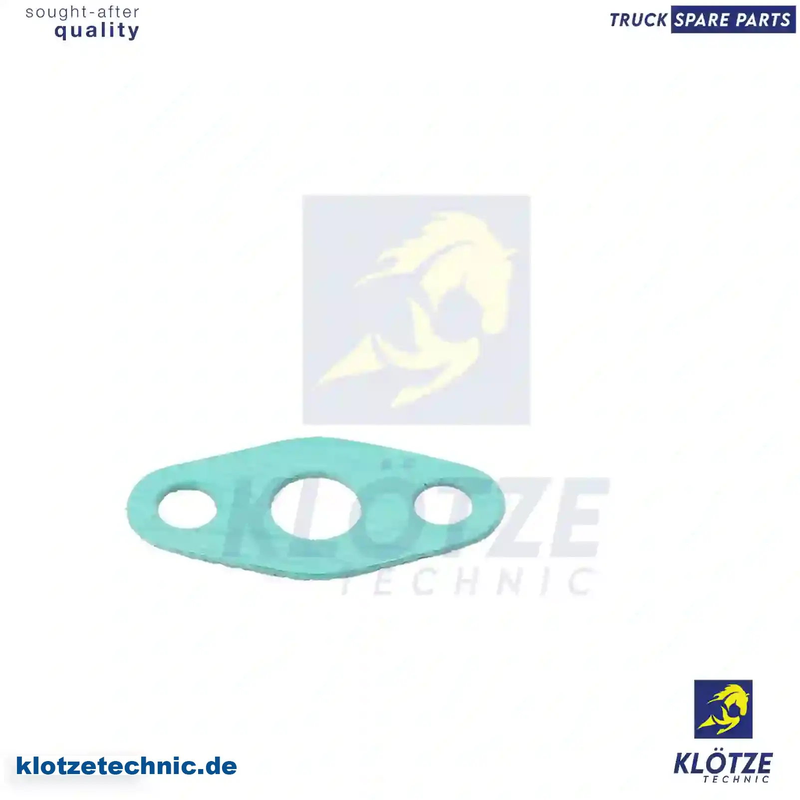 Gasket, Turbocharger 0098367, 0674207, 674207, 98367, ZG01294-0008, 0098367, 0674207, 674207, 98367, ZG01294-0008 || Klötze Technic Automotive Air Brake Systems