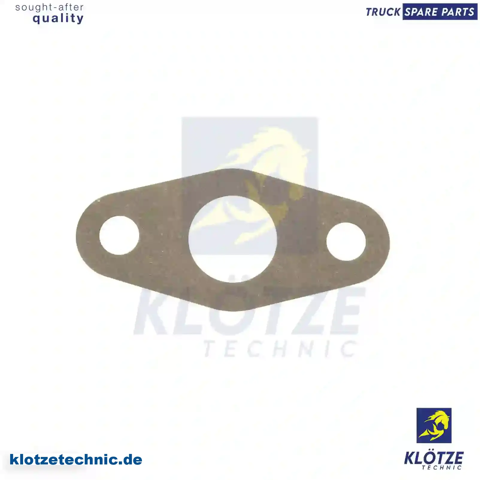 Gasket, Turbocharger 0098517, 0674208, 1270763, 674208, 98517, ZG01295-0008, 0098517, 0674208, 1270763, 674208, 98517, ZG01295-0008 || Klötze Technic Automotive Air Brake Systems
