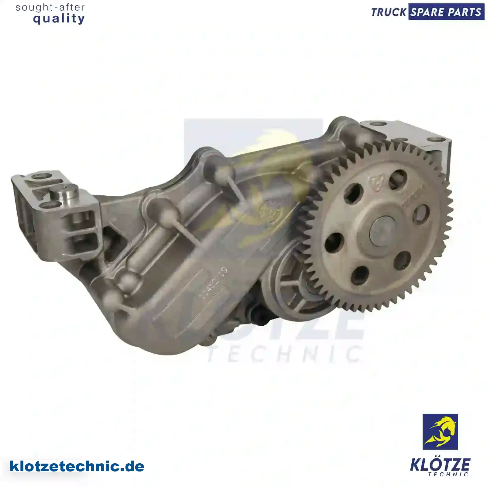 Oil Pump 1644099, 1666762, 1698645, 1840521, 1644099, 1666762, 1698645, 1840521 || Klötze Technic Automotive Air Brake Systems