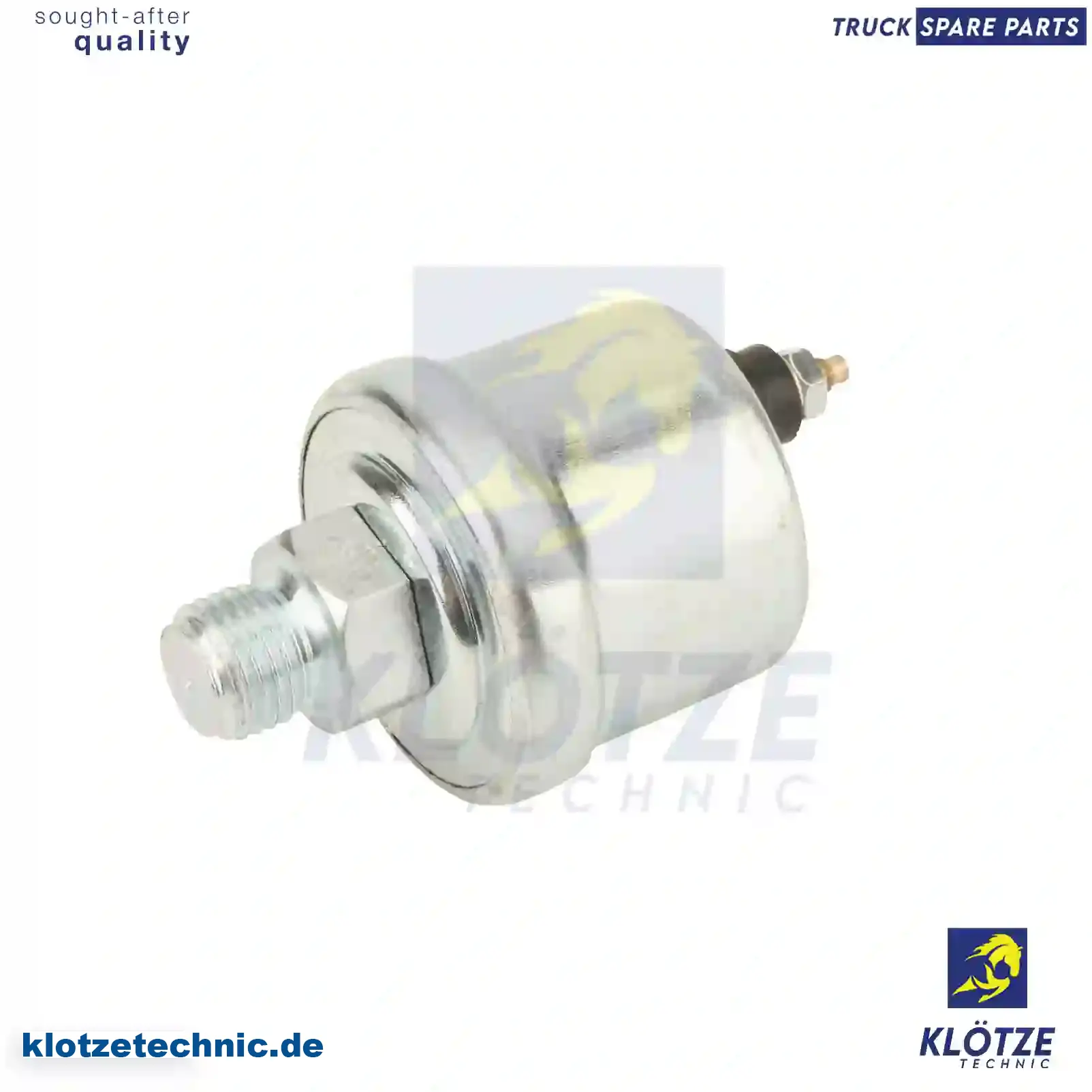 Oil Pressure Sensor 0165974, 0287909, 1229930, 165974, 287909, 0165974, 0287909, 1229930, 165974, 287909 || Klötze Technic Automotive Air Brake Systems