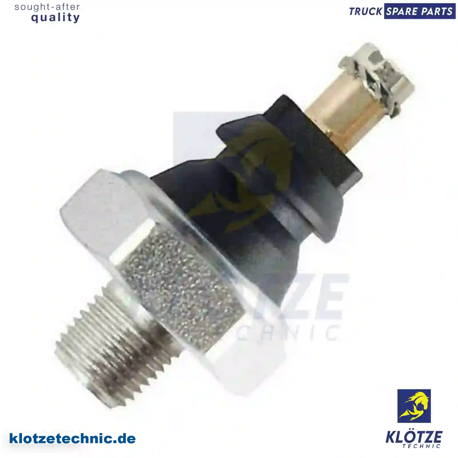 Oil Pressure Switch 0082445, 0114248, 0740344, 114248, 1343065, 1428165, 1661431, 740344, 82445, 0015423817, ZG20660-0008, 0082445, 0114248, 0740344, 114248, 1343065, 1428165, 1661431, 740344, 82445, 0015423817, ZG20660-0008 || Klötze Technic Automotive Air Brake Systems
