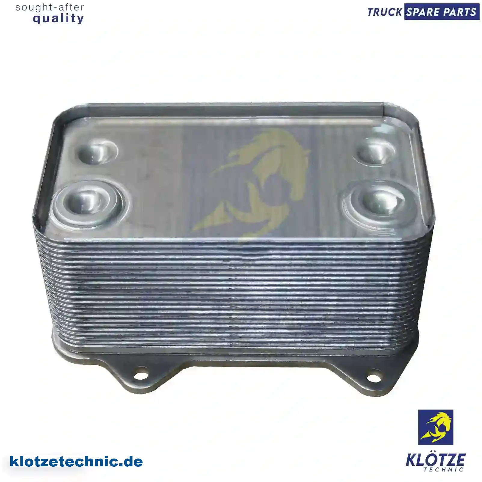 Oil Cooler 1387035, 1667565, ZG01676-0008, 1387035, 1667565, ZG01676-0008 || Klötze Technic Automotive Air Brake Systems
