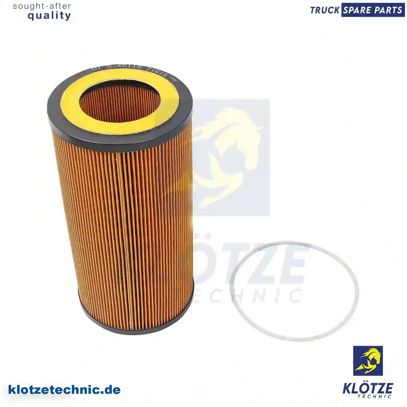 Oil Filter 1397765, 1529637, E43HD97, 0120310082, 0170445000, 170445000, 1907044199, ZG01710-0008, 1397765, 1529637, E43HD97, 0120310082, 0170445000, 170445000, 1907044199, ZG01710-0008 || Klötze Technic Automotive Air Brake Systems
