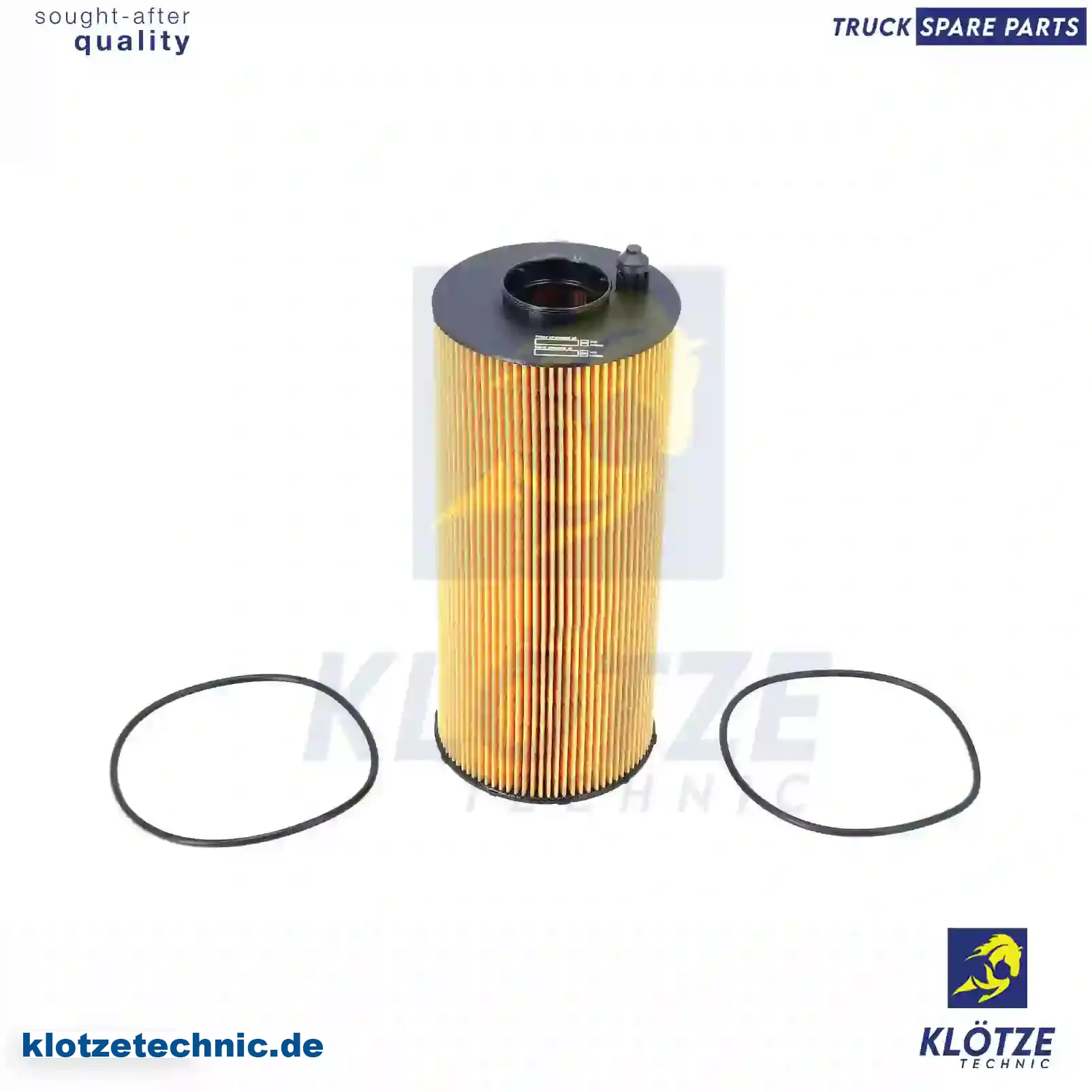 Oil Filter Insert 1928868, 2129253, ZG01749-0008,, 1928868, 2129253, ZG01749-0008, || Klötze Technic Automotive Air Brake Systems