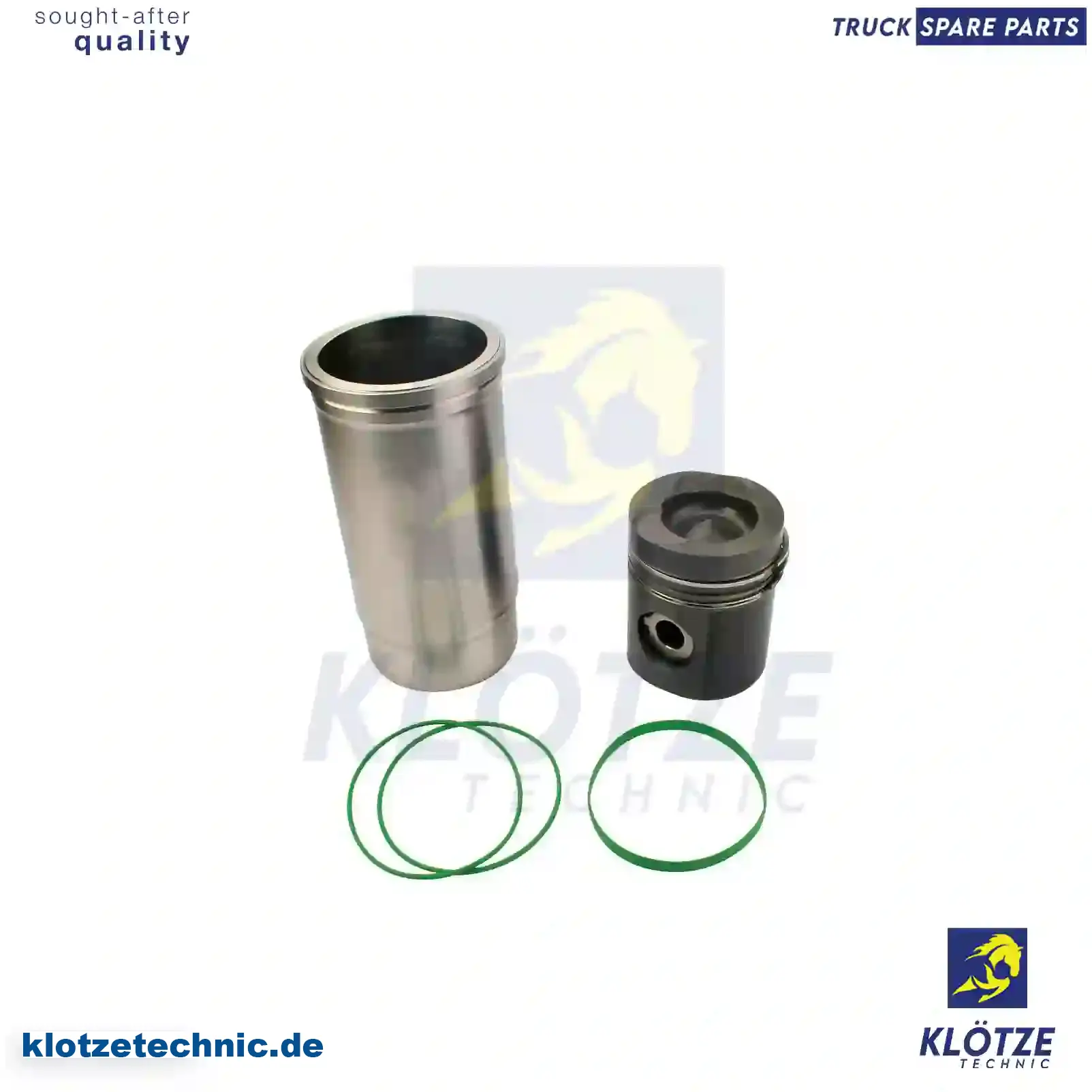 Piston with liner, 550316 || Klötze Technic Automotive Air Brake Systems