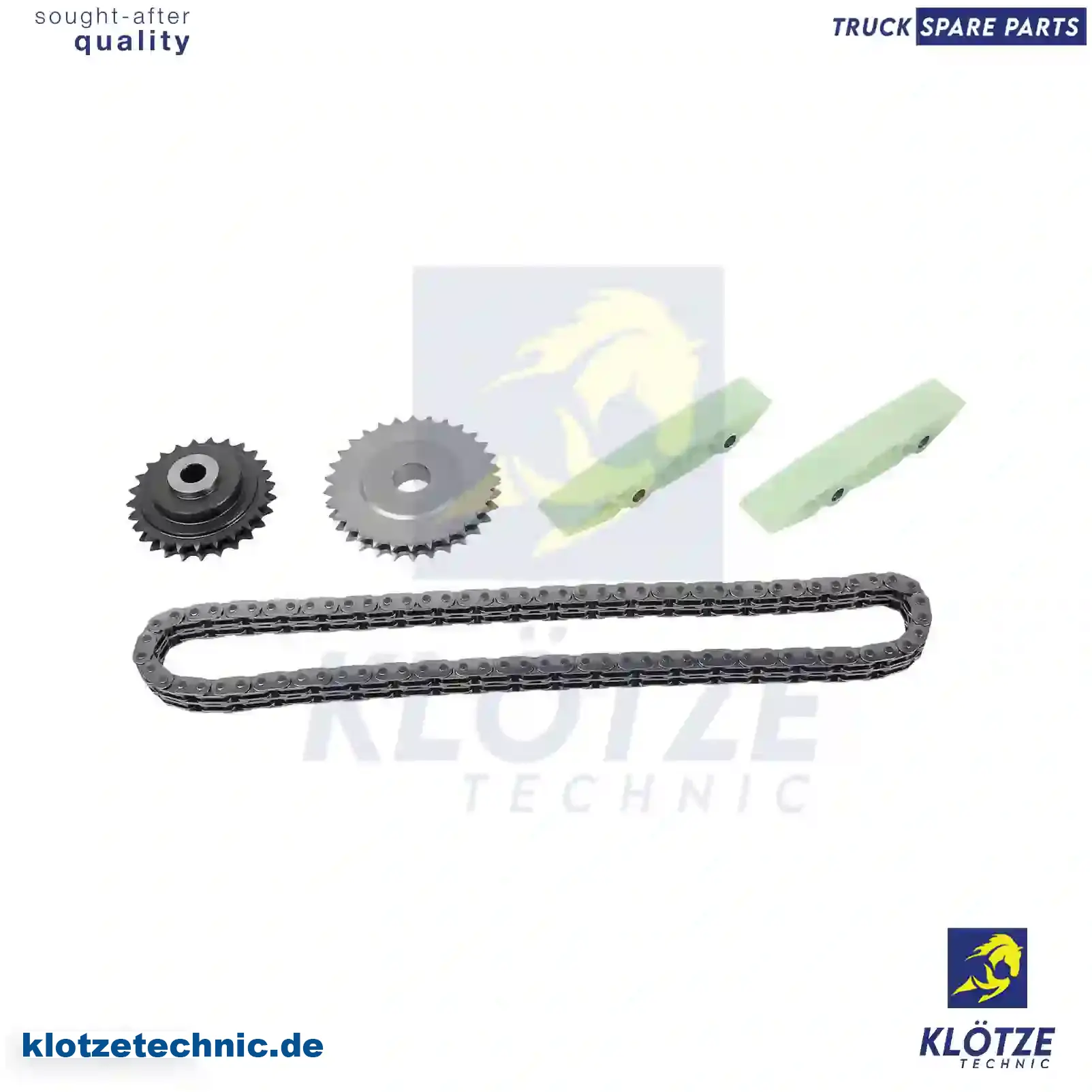 Timing chain kit, chain closed, 0831P0, 504161356, 504161356, 5802009661, 0831P0 || Klötze Technic Automotive Air Brake Systems