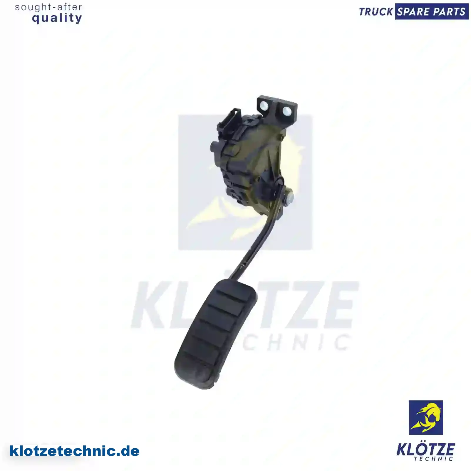 Accelerator pedal, 8200724059 || Klötze Technic Automotive Air Brake Systems