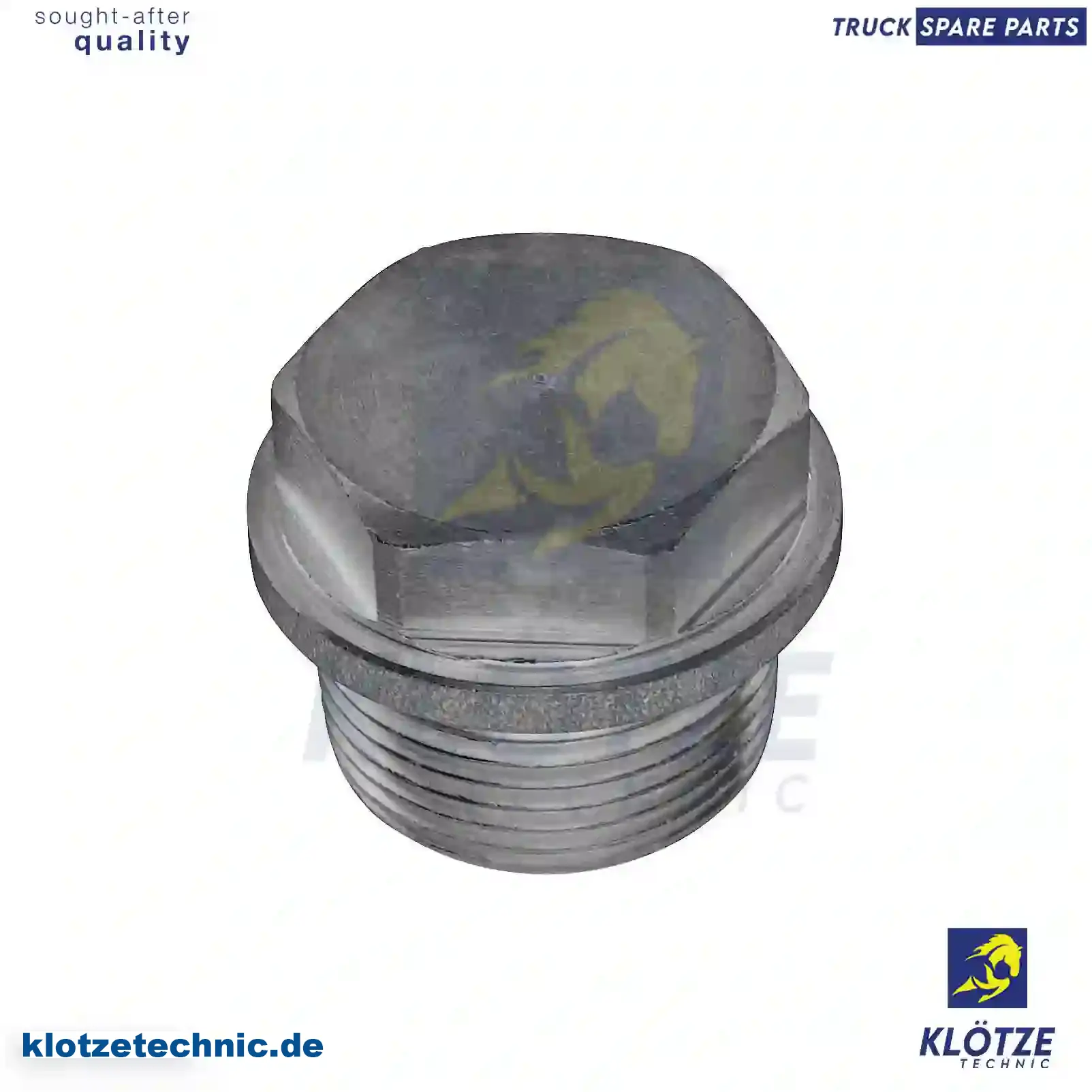 Screw plug, 51903100153, 649 || Klötze Technic Automotive Air Brake Systems