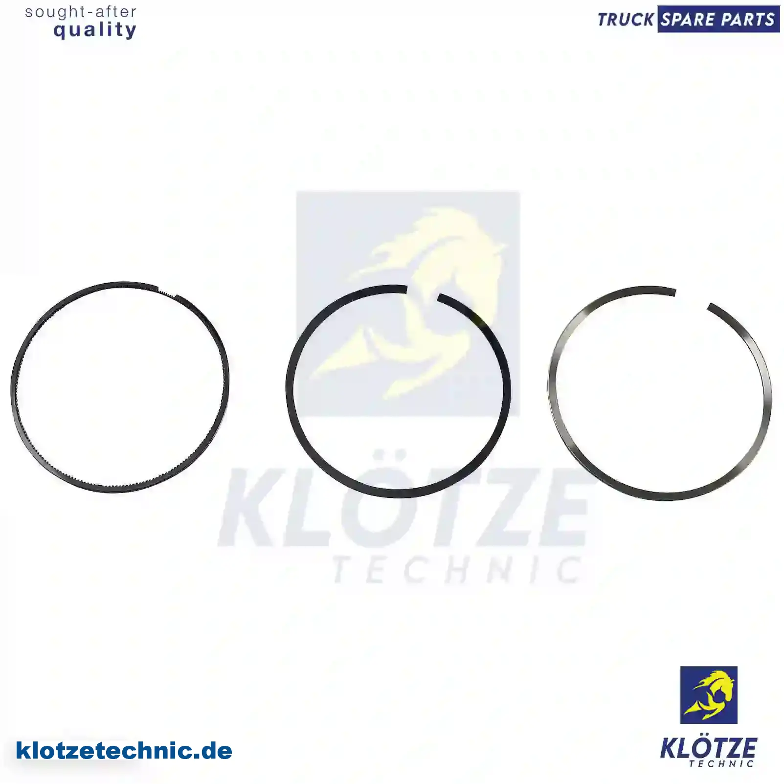 Piston ring kit, 0640V2, 0640X5, 02995582, 02996623, 02995582, 02996623, 2995582, 2996623, 0640V2, 0640X5 || Klötze Technic Automotive Air Brake Systems