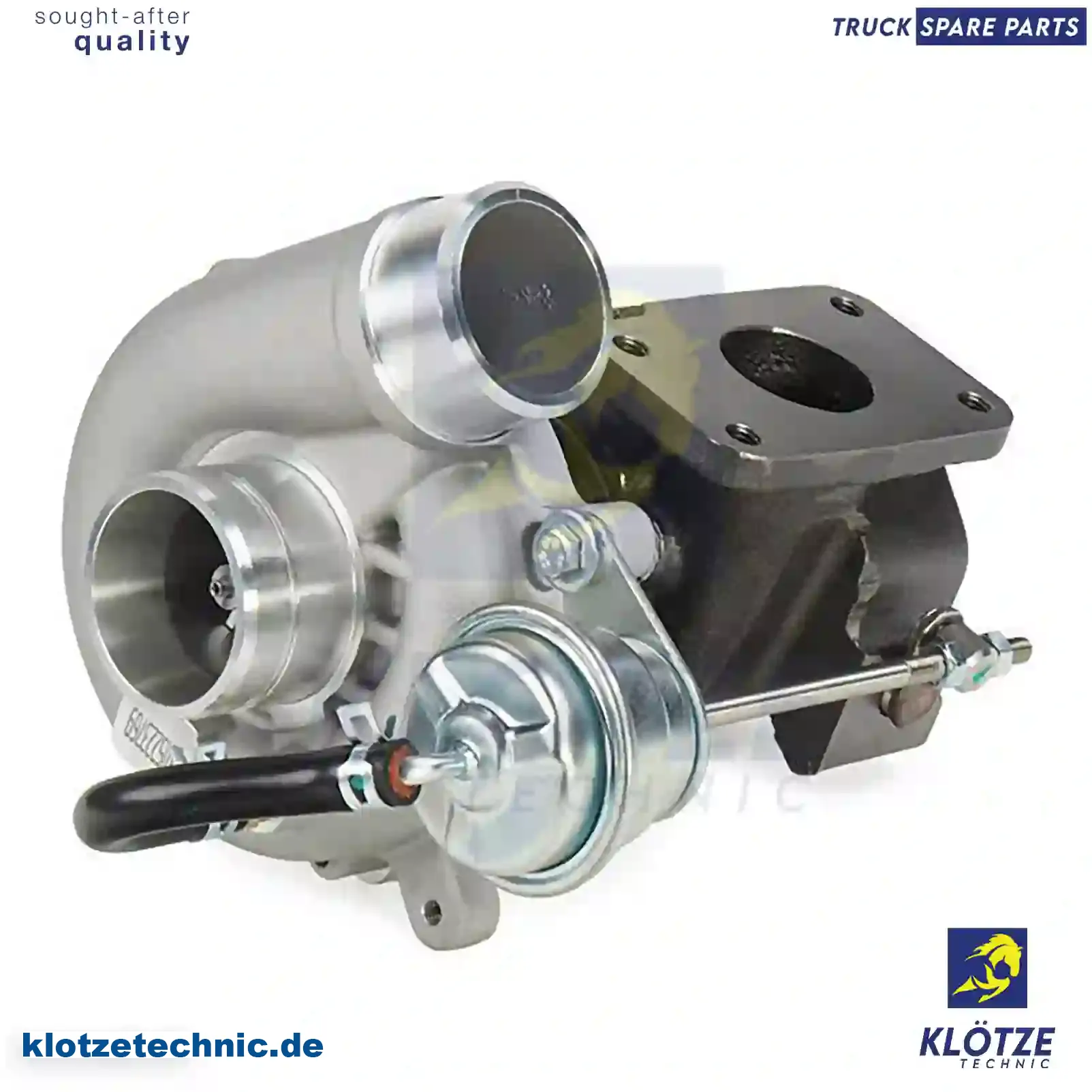 Turbocharger, reman. / without old core, 504071260, 504136785, 504136797, 504340182, 71724096, 71724410, 71792013, 71792081, 71793636, 71793945, 504340182 || Klötze Technic Automotive Air Brake Systems