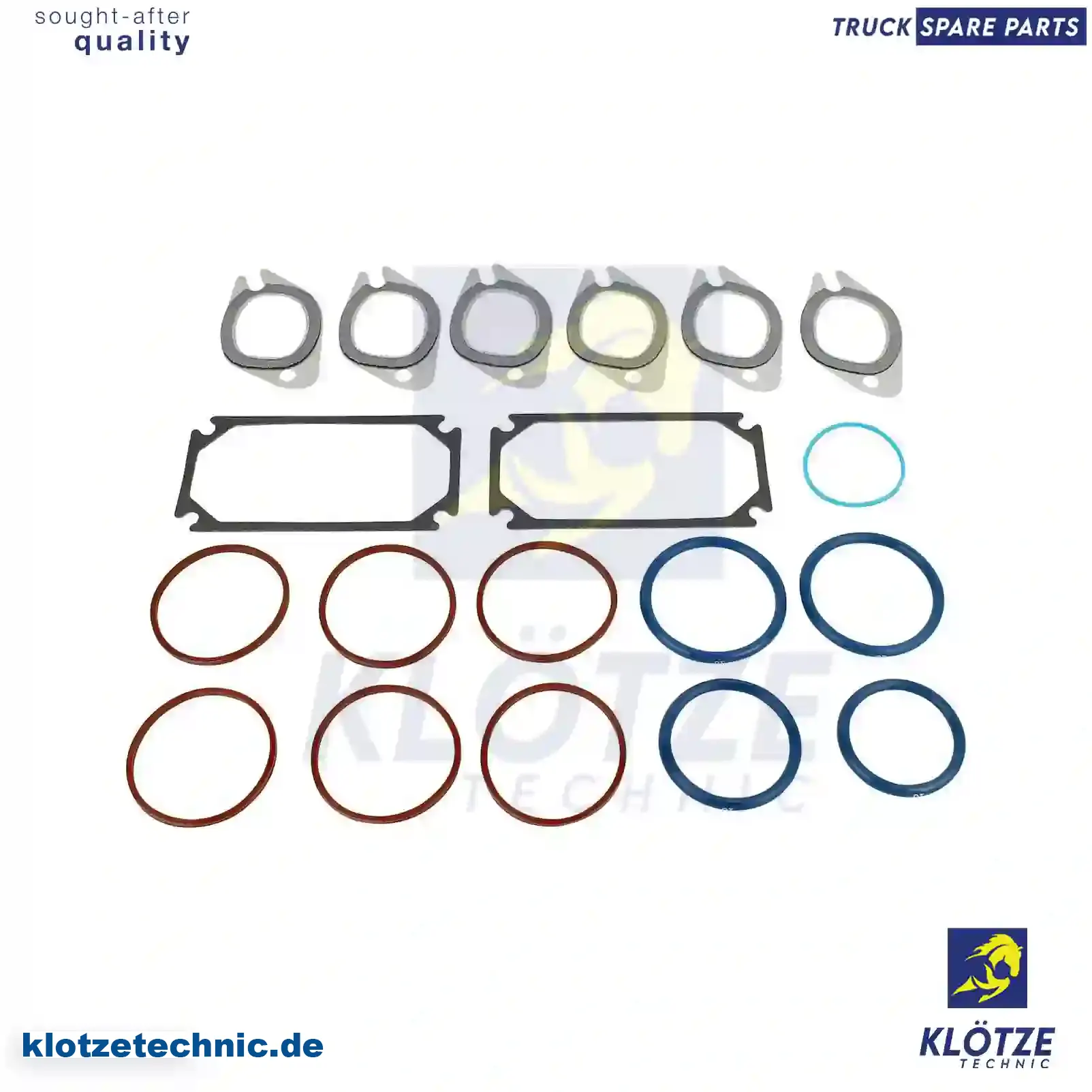 Gasket kit, exhaust manifold, 270763, 275752, 276052, ZG01342-0008 || Klötze Technic Automotive Air Brake Systems