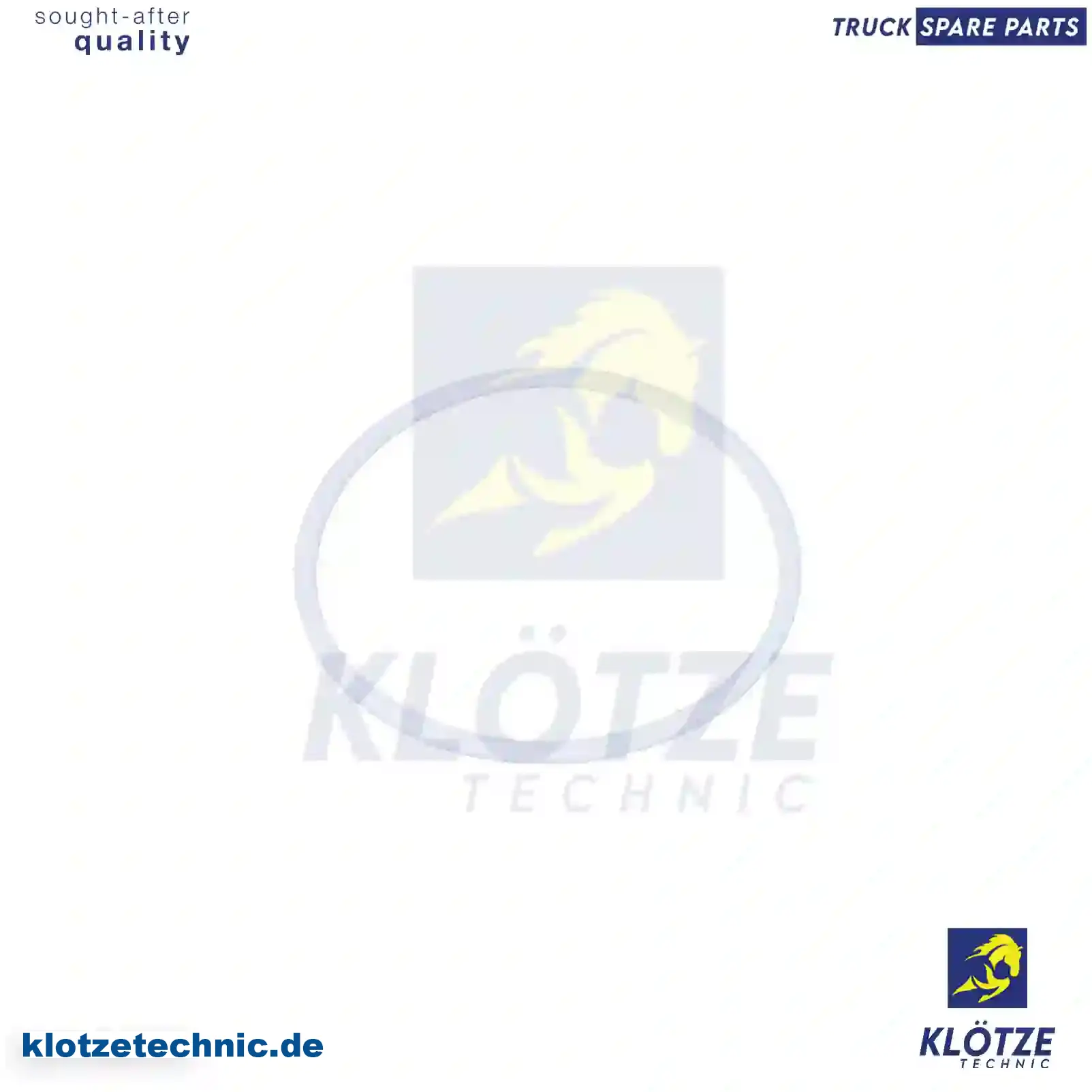 Seal ring, 1332304, ZG01979-0008, || Klötze Technic Automotive Air Brake Systems