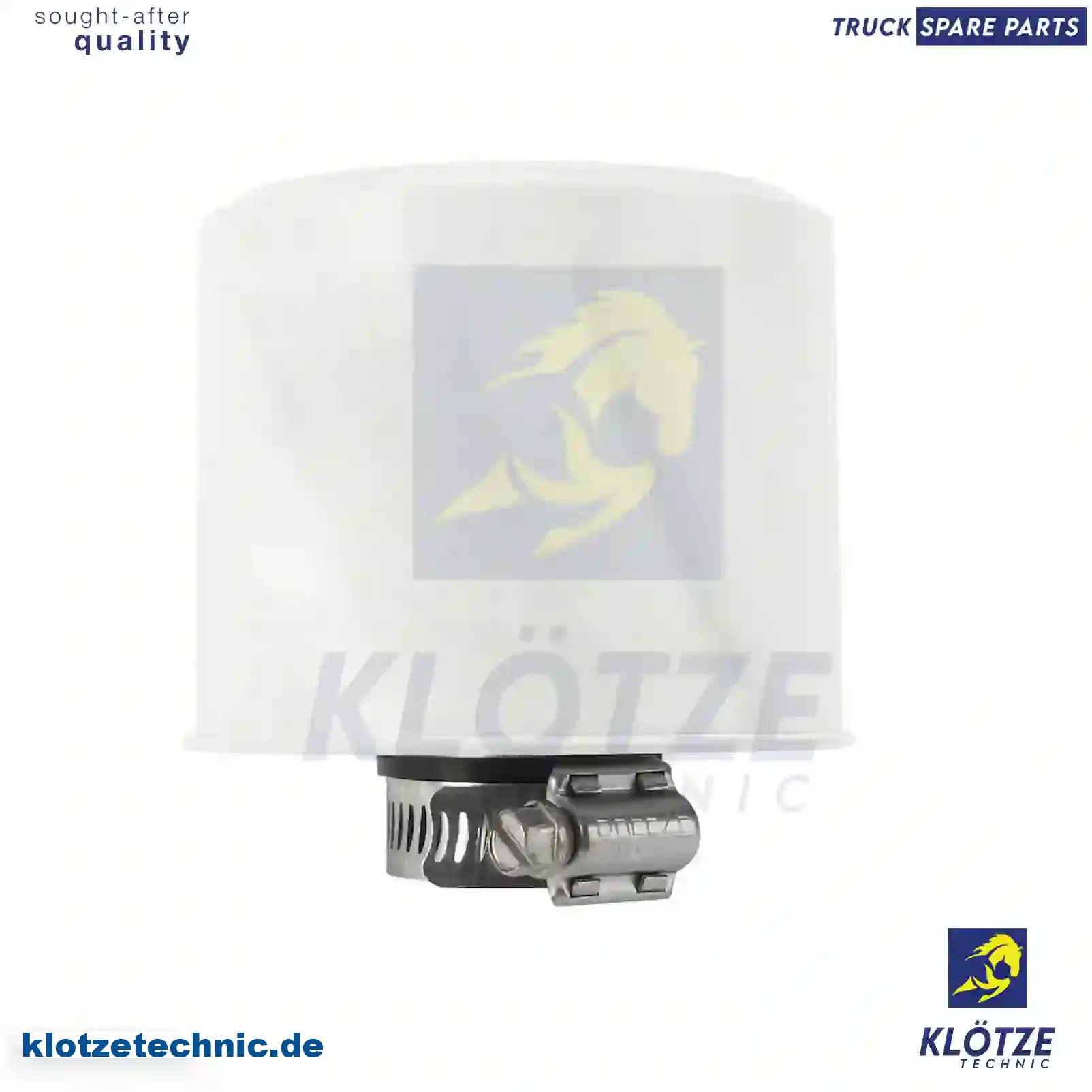 Air filter, compressor, 89002503, 60142520, 1082111, 1586882, 6888780, 8152009, ZG00870-0008 || Klötze Technic Automotive Air Brake Systems