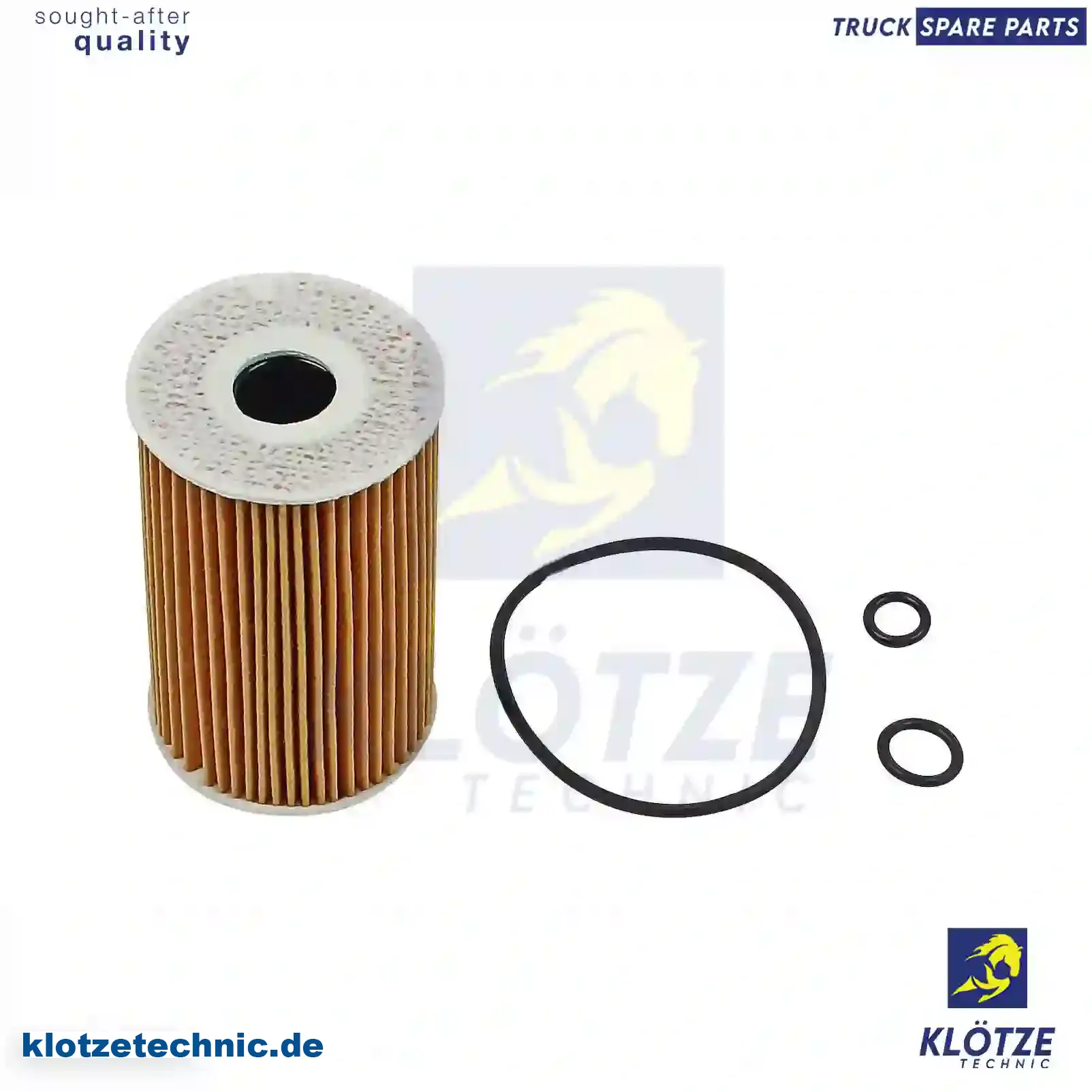 Oil filter insert, 03L115466, 03L115562, 03L115466, 03L115562, 03L115466, 03L115562, 03L115466, 03L115562, ZG01731-0008 || Klötze Technic Automotive Air Brake Systems