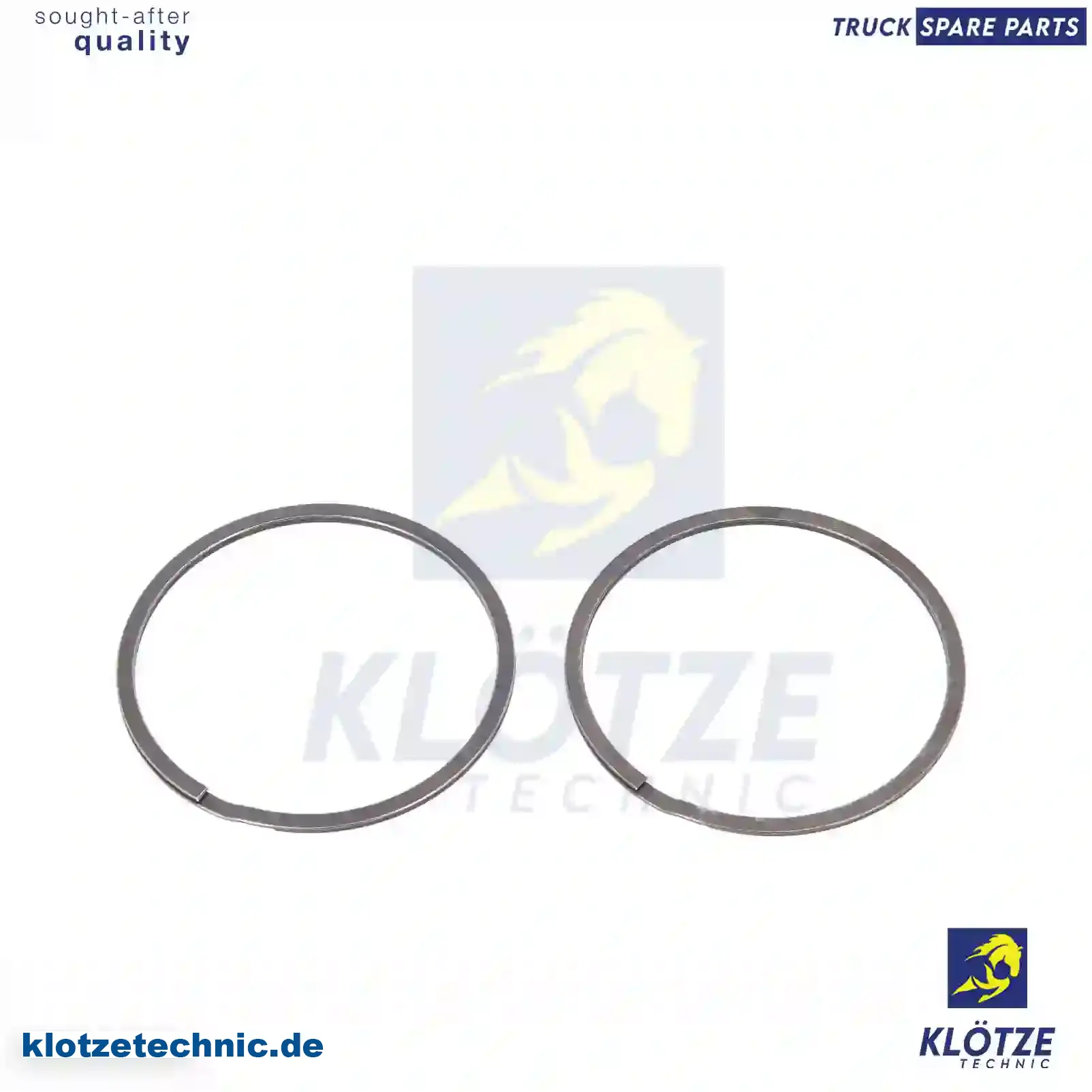 Seal ring kit, exhaust manifold, 51987010082, , , || Klötze Technic Automotive Air Brake Systems