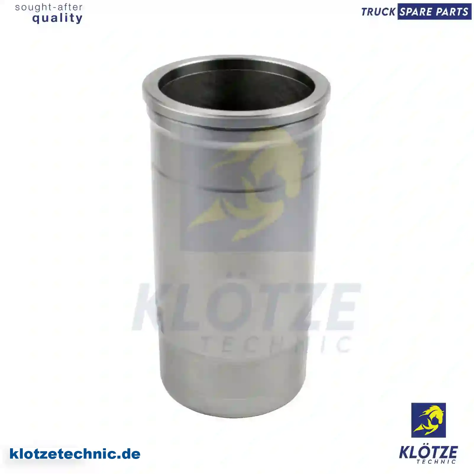 Cylinder liner, without seal rings, 1302095, 1305095, , || Klötze Technic Automotive Air Brake Systems