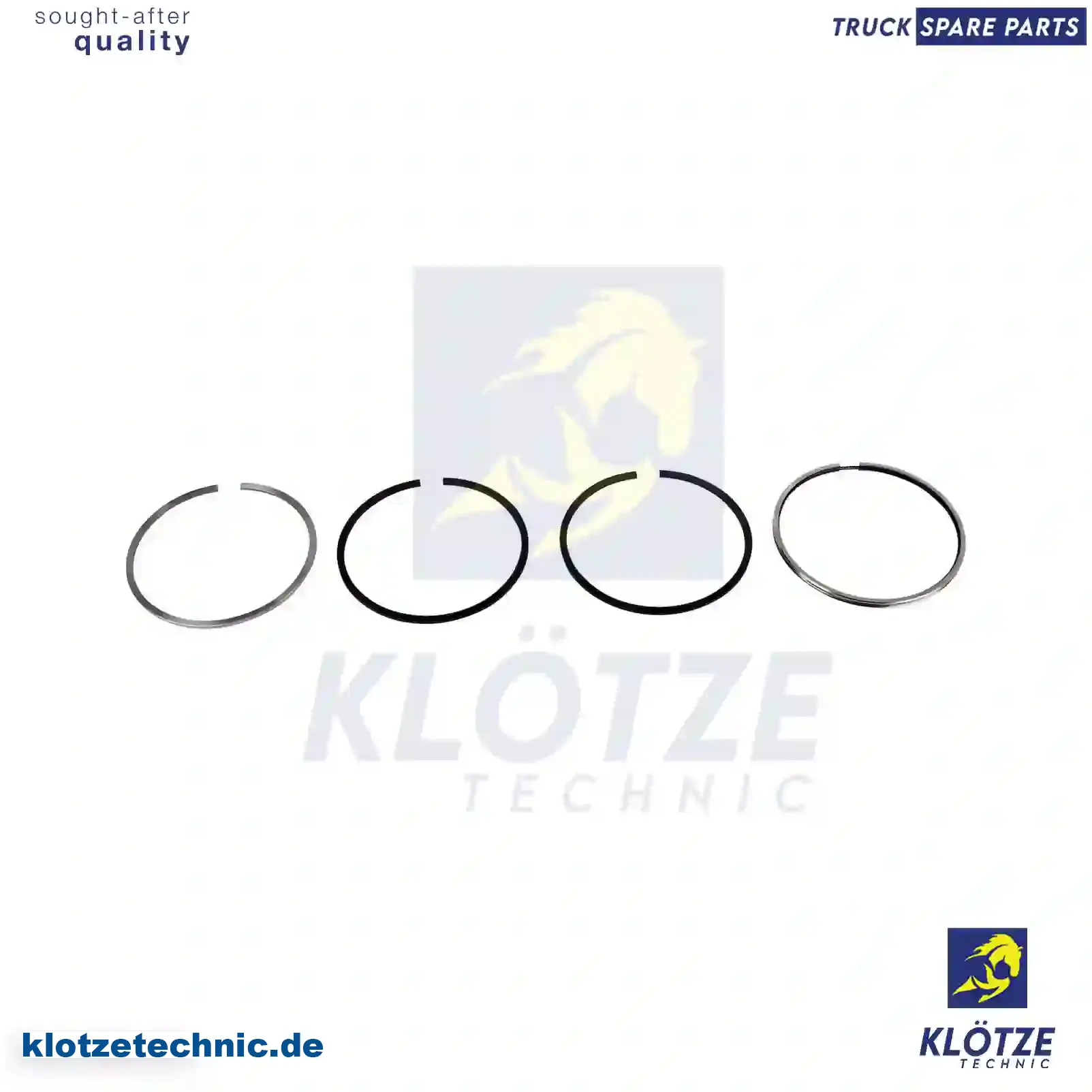 Piston ring kit, 0680853, 0682033, 0682066, 680853, 680855, 680964, 682033, 682066 || Klötze Technic Automotive Air Brake Systems