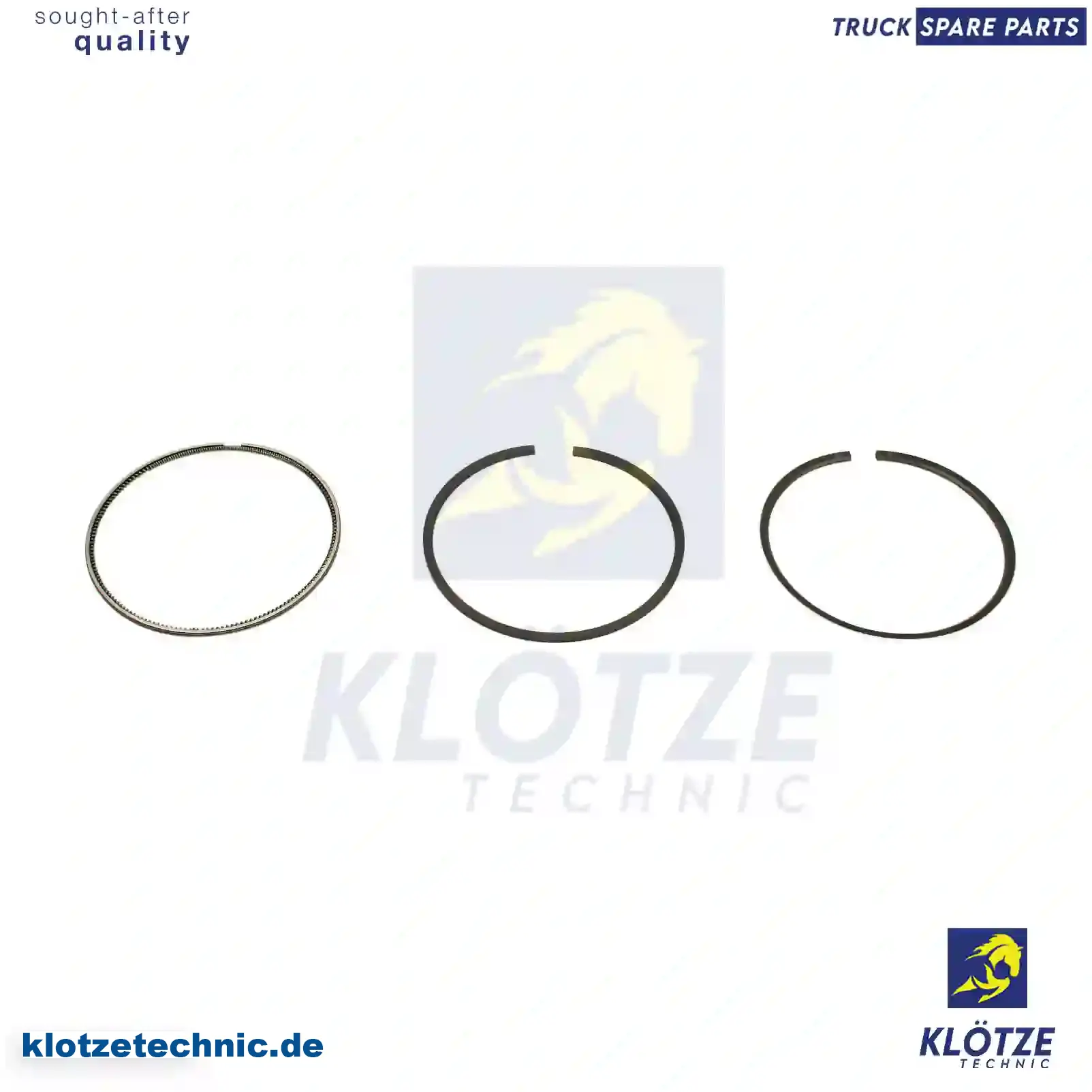 Piston ring kit, 0681451, 0682129, 681451, 682129 || Klötze Technic Automotive Air Brake Systems