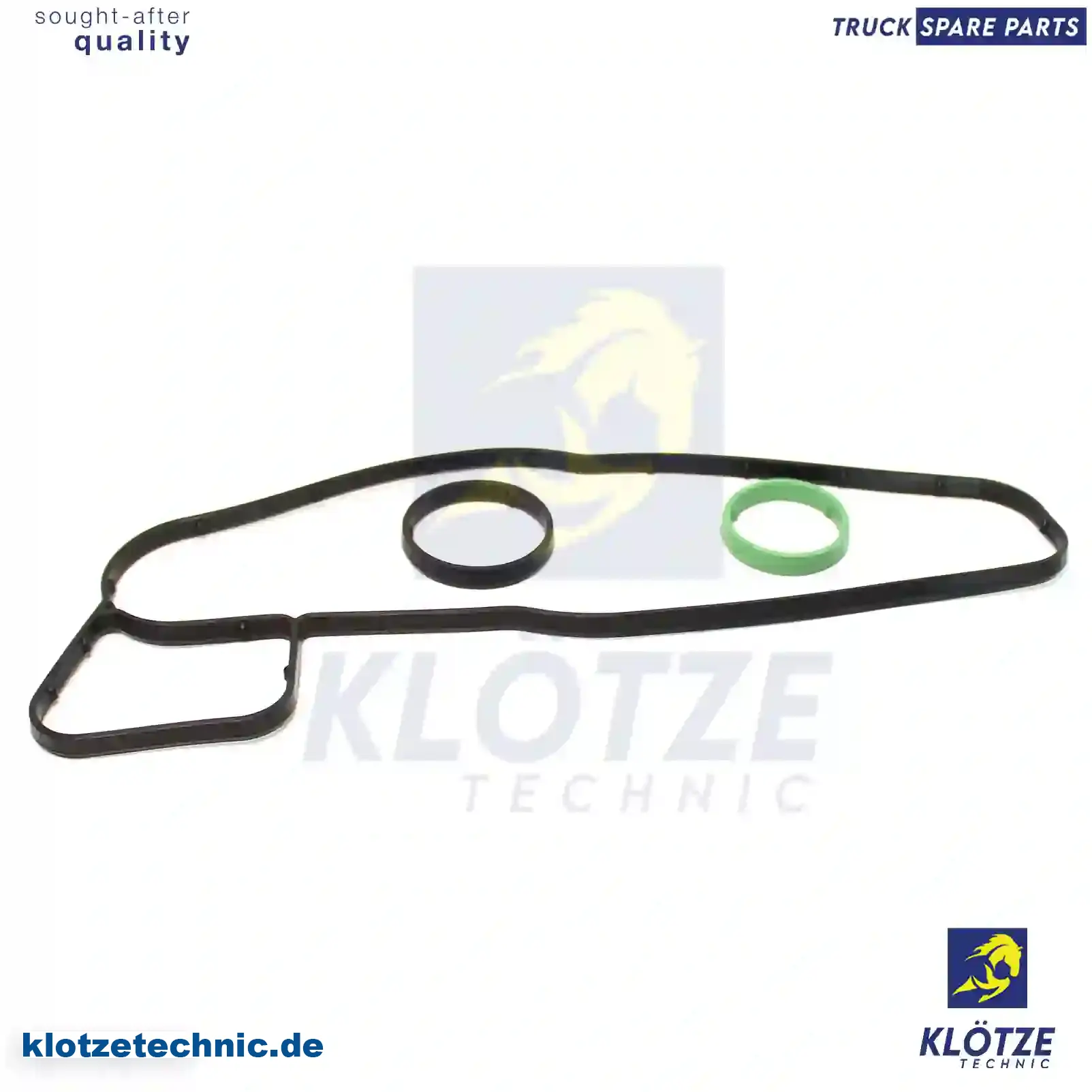 Gasket kit, oil filter housing, 1643075, ZG01356-0008 || Klötze Technic Automotive Air Brake Systems