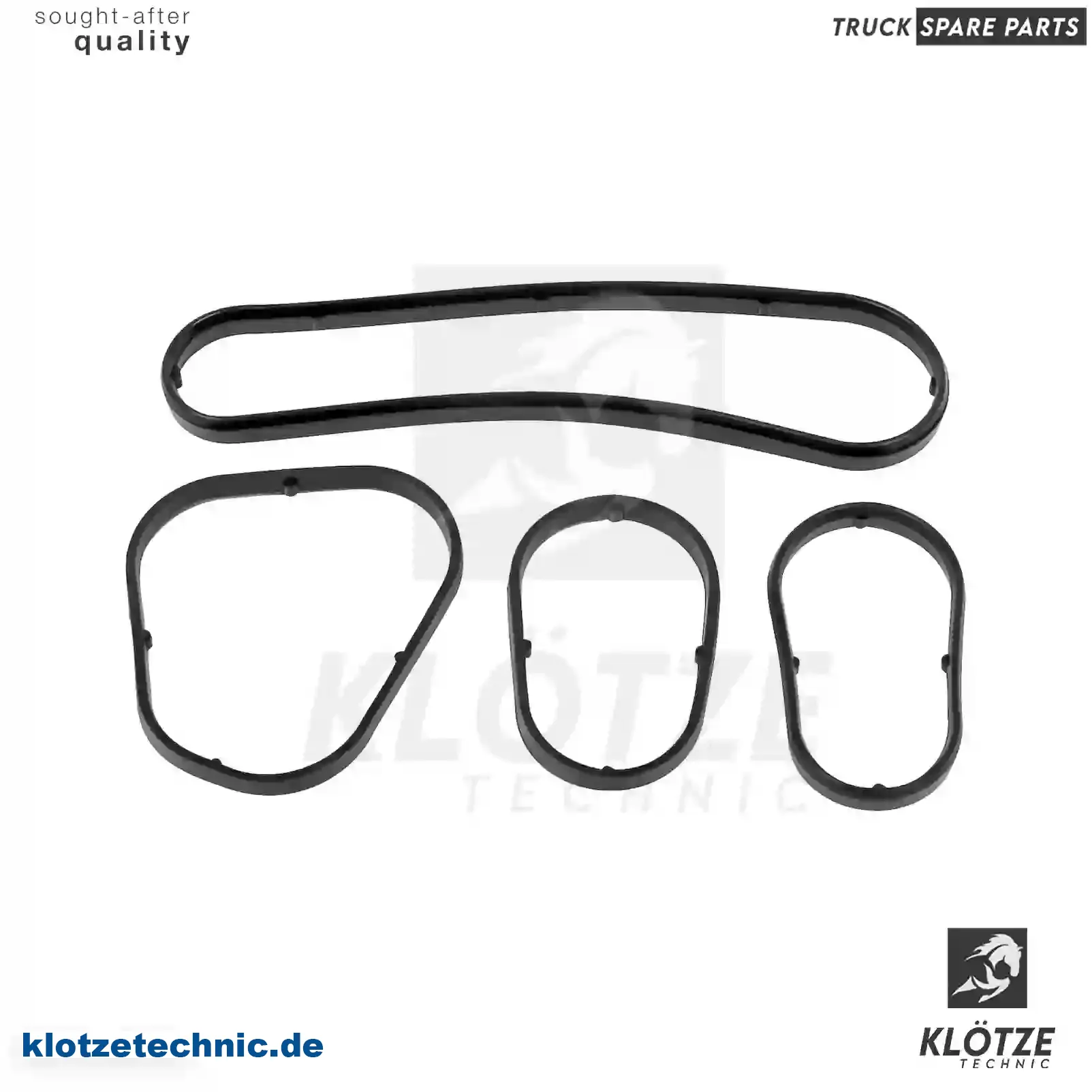 Gasket kit, oil cooler, 1643076, ZG01353-0008 || Klötze Technic Automotive Air Brake Systems