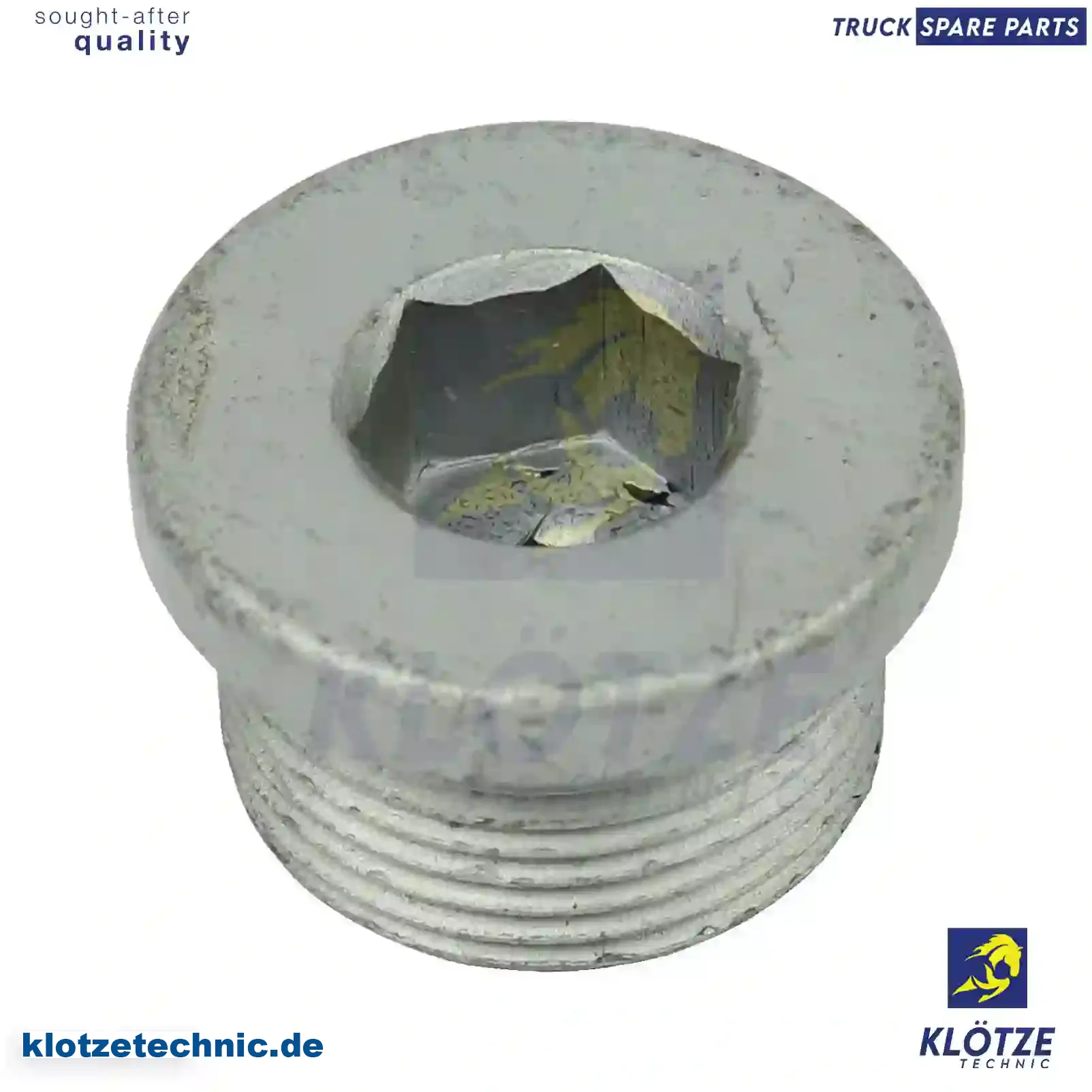 Oil drain plug, 5200523382, , || Klötze Technic Automotive Air Brake Systems