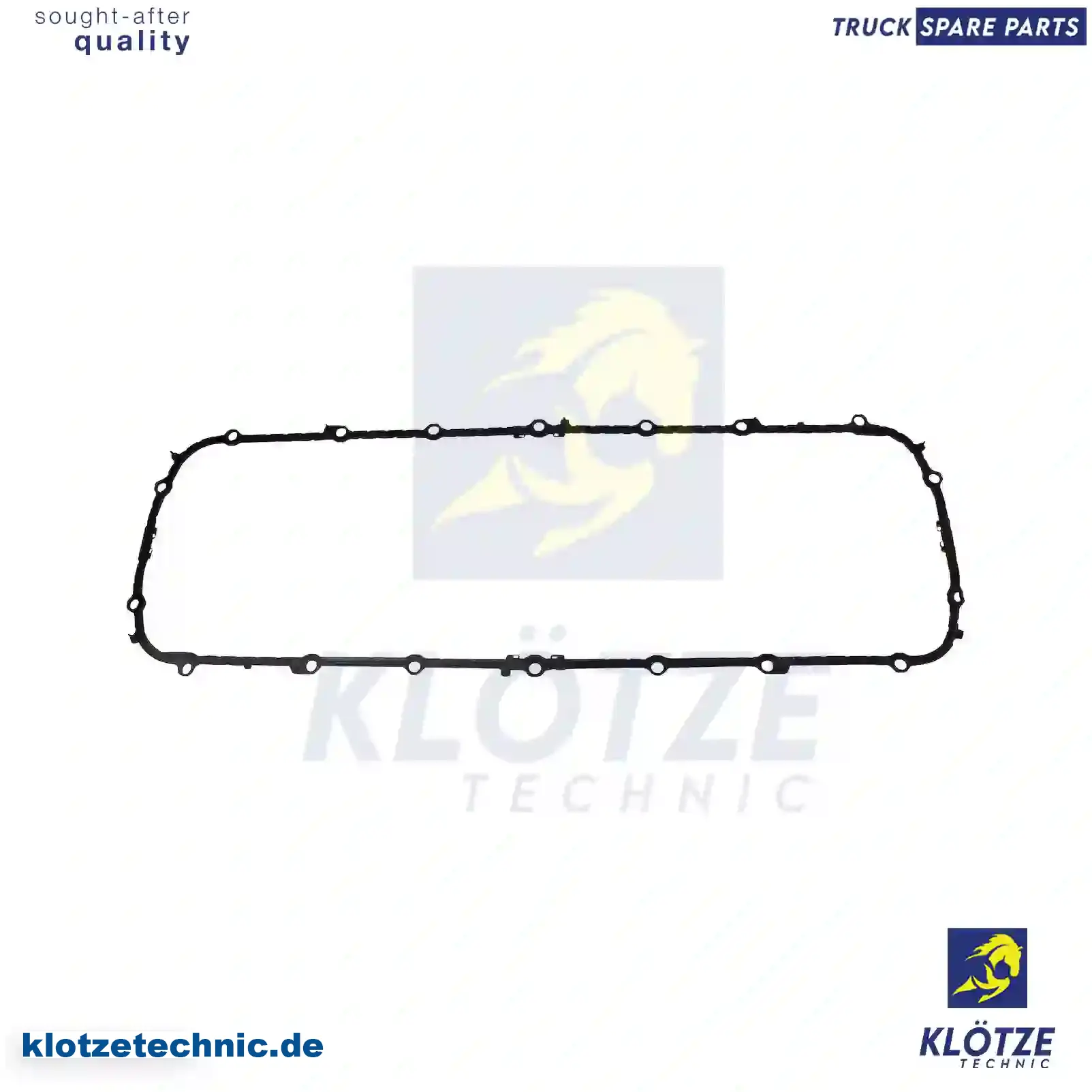 Oil sump gasket, 7420539127, 7421517690, 20539127, 21517690, ZG01841-0008 || Klötze Technic Automotive Air Brake Systems