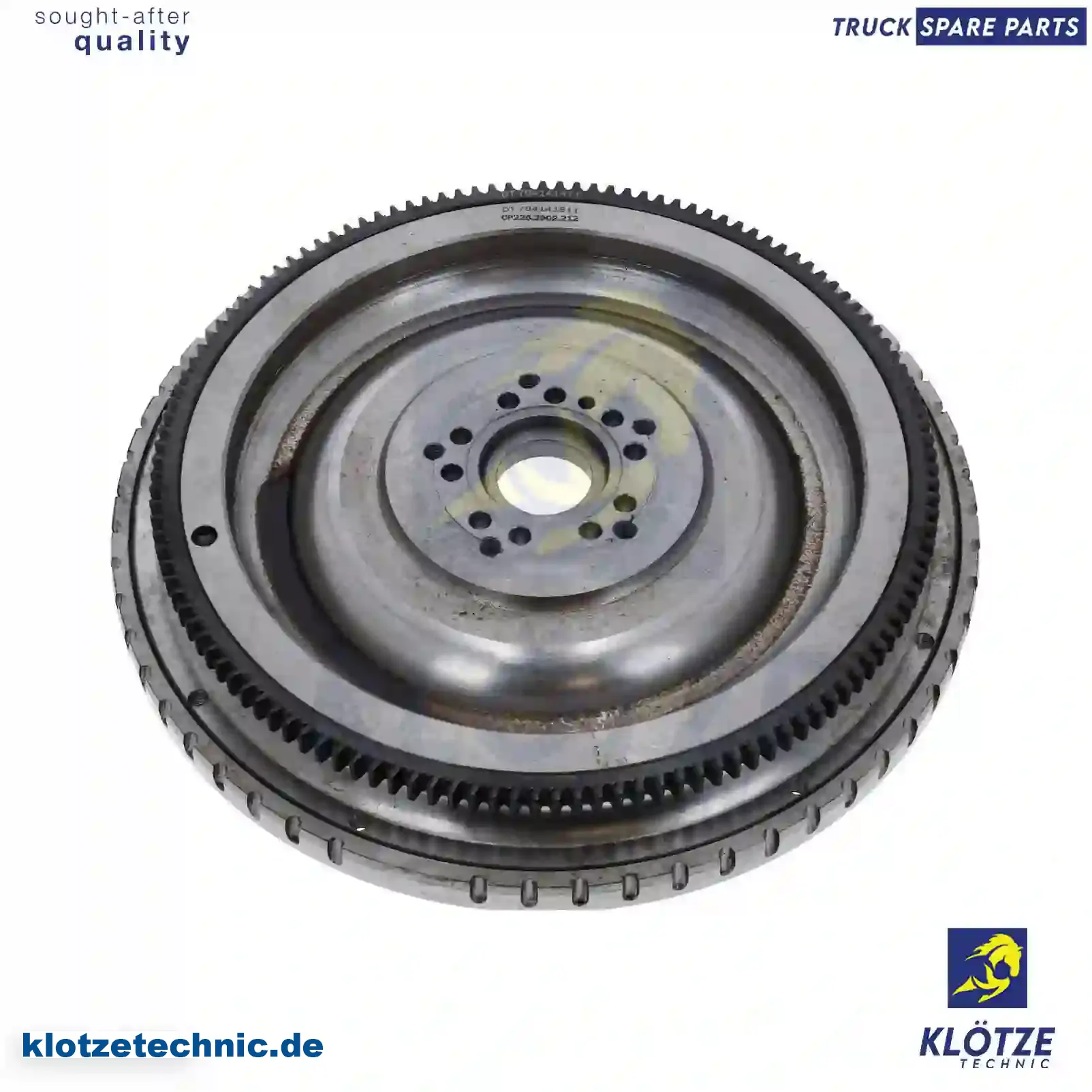 Flywheel, 7420790229, 20790229, ZG30422-0008 || Klötze Technic Automotive Air Brake Systems