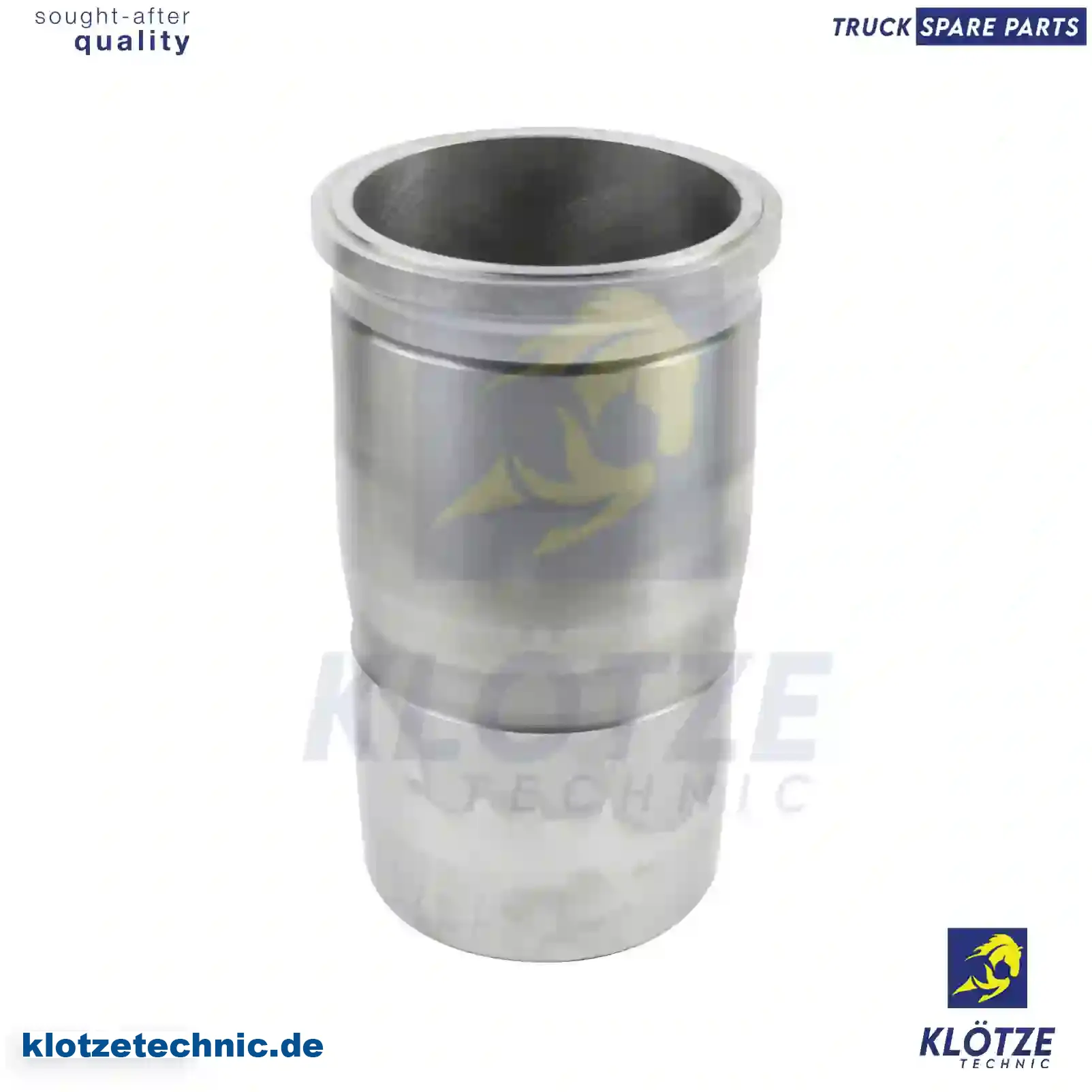 Cylinder liner, without seal rings, 20451502, 20480098, 20498544, 207623422, ZG01079-0008 || Klötze Technic Automotive Air Brake Systems