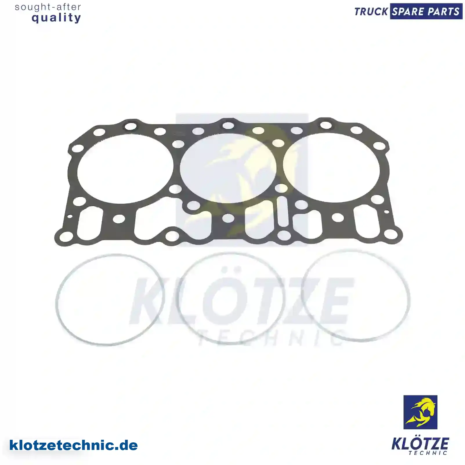 Cylinder head gasket, 5001848220, ZG01031-0008 || Klötze Technic Automotive Air Brake Systems