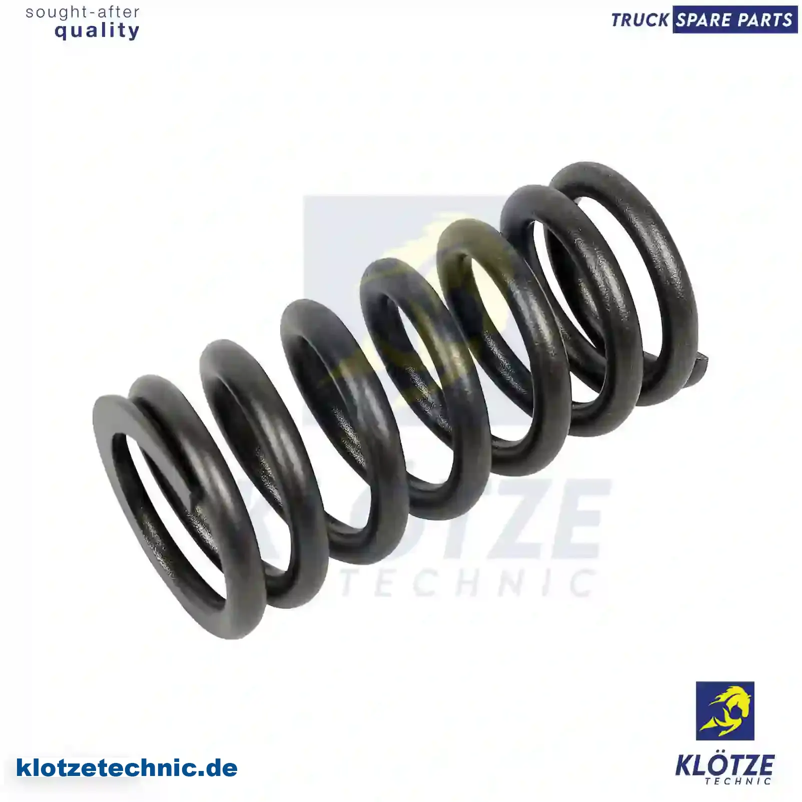 Valve spring, outer, 7403183210, 7421310068, 1547209, 21310068, 3183210, ZG40327-0008 || Klötze Technic Automotive Air Brake Systems