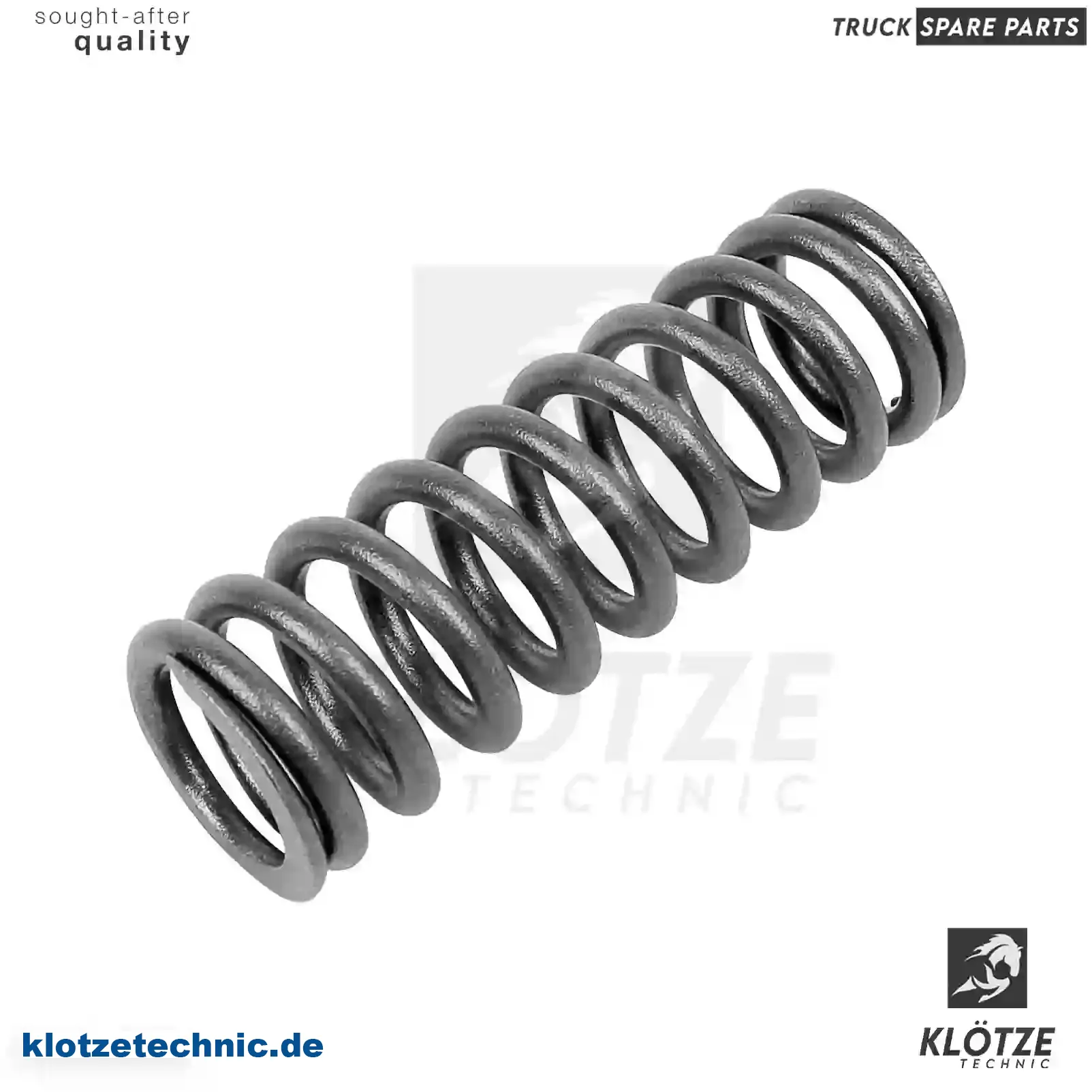 Valve spring, inner, 7403183211, 1547210, 3183211, ZG40320-0008 || Klötze Technic Automotive Air Brake Systems