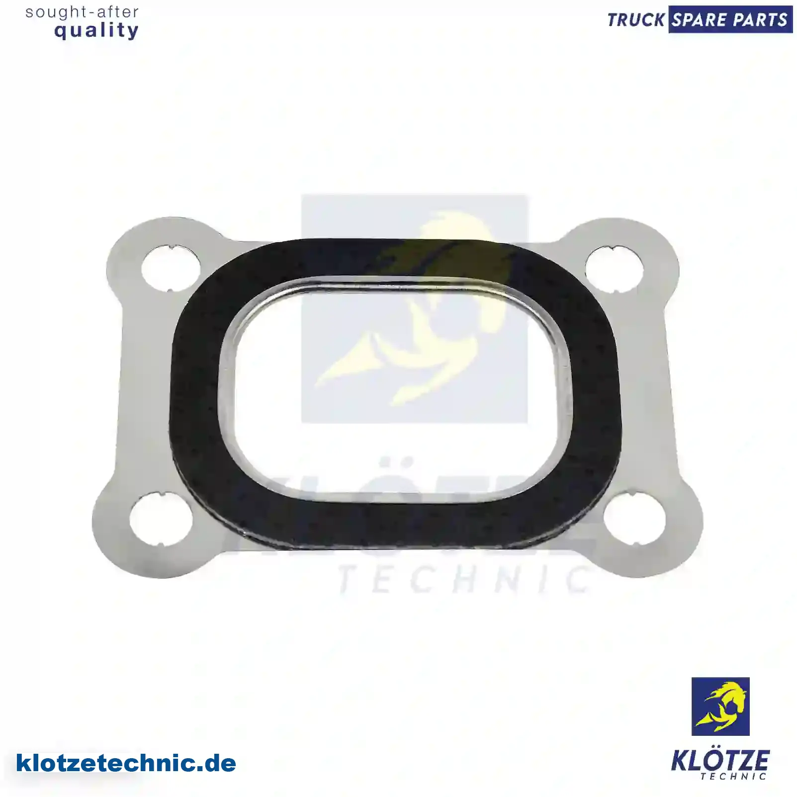 Gasket, exhaust manifold, 7408170959, 1547881, 8170959, 8187272, ZG10216-0008 || Klötze Technic Automotive Air Brake Systems