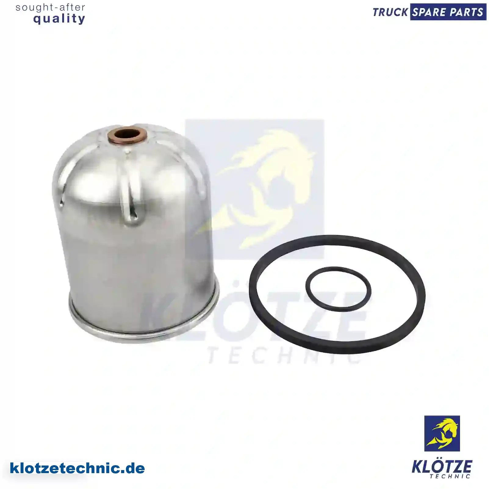 Oil filter, centrifugal, 1366176, ABPN10GCS41000, Z10D64, 5001846546, 236GB244, 57GC134, 57GC2134, 57GC2134A, 57GC234, 57GC286, 5411800083, 0001858000, 5000670735, 5000670737, 5001846545, 5001846546, 5001853256, 5001858000, ZG01721-0008 || Klötze Technic Automotive Air Brake Systems